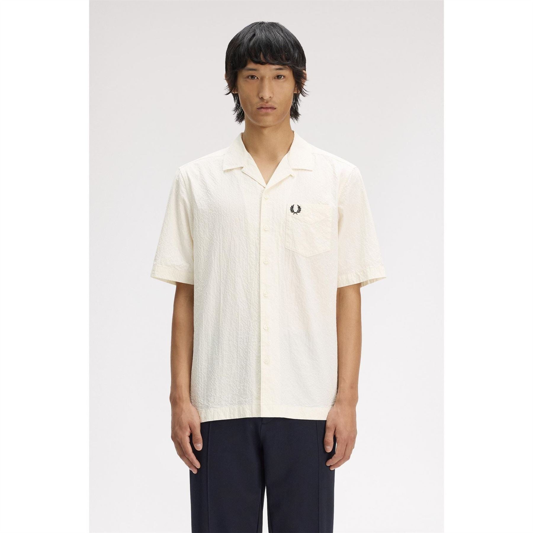 Fred Perry Short Sleeve Plain Shirt