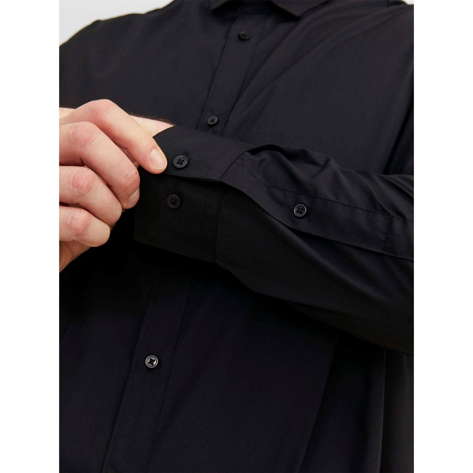 Jack and Jones Joe Plain Short Sleeve Dress Shirt