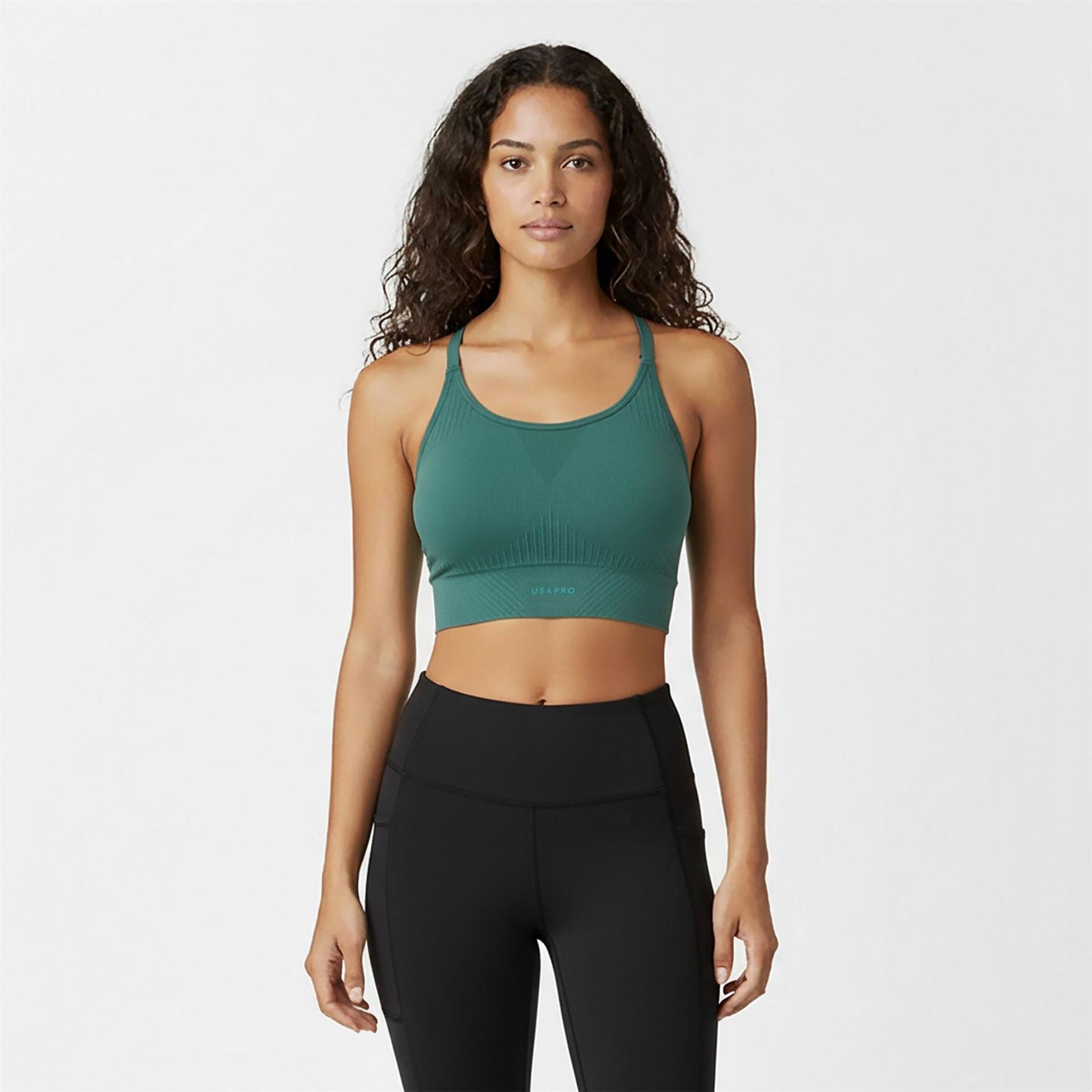 USA Pro Core Seamless Adjustable Sports Bra