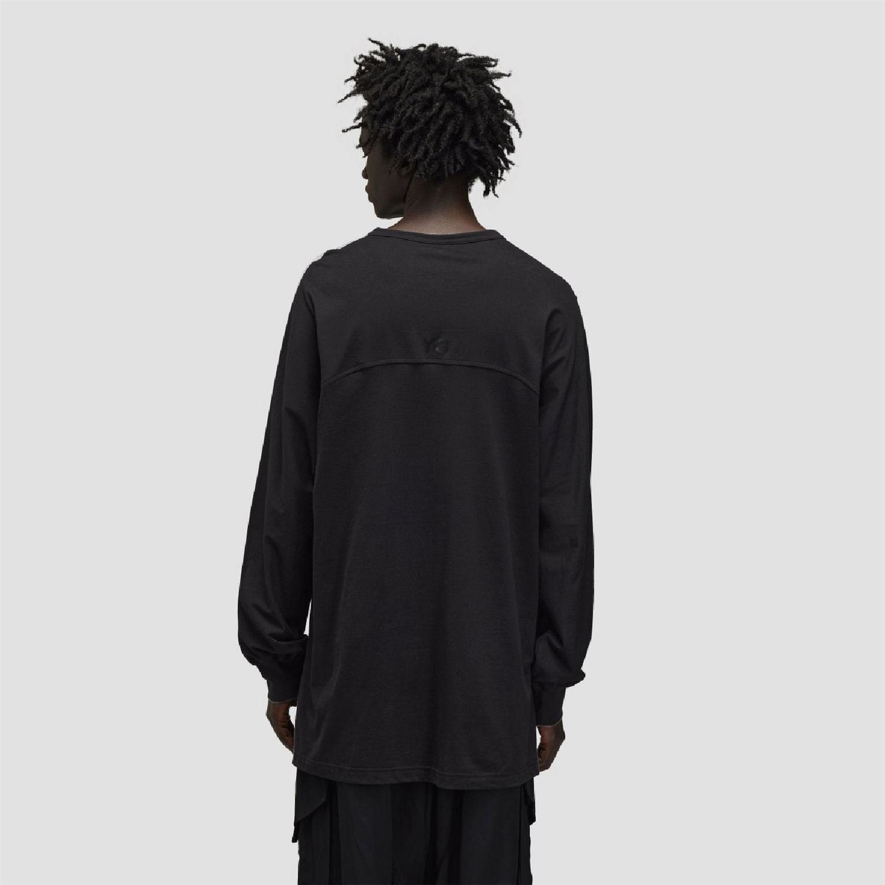Y3 Stripes Long Sleeve T-Shirt