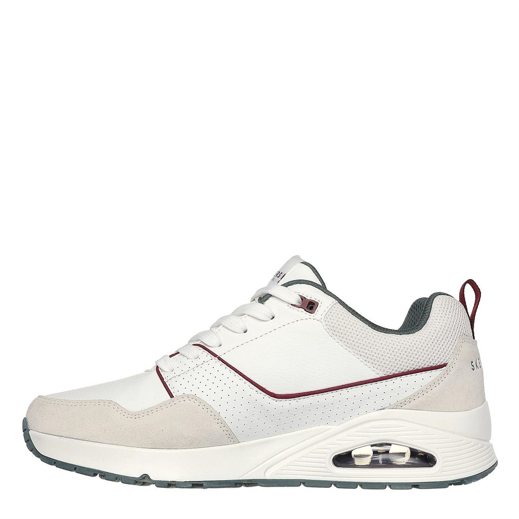 Skechers Leather Suede Low Top Ove Runners