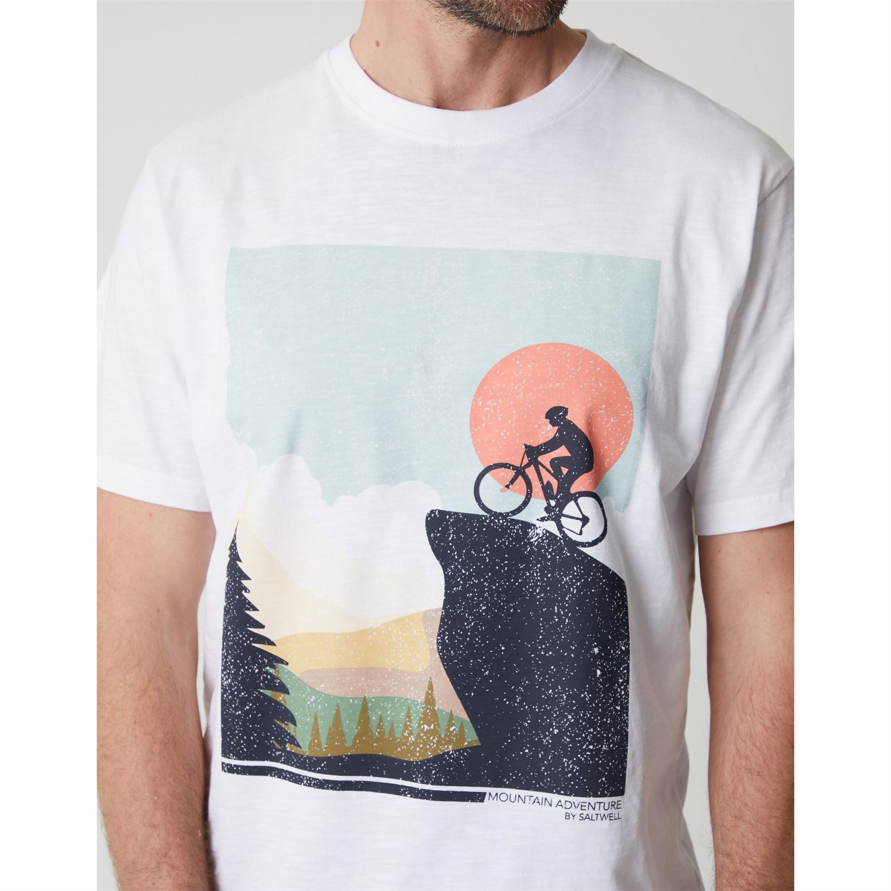 Saltwell Heybridge Bicycle Graphic Regular Fit T-Shirt