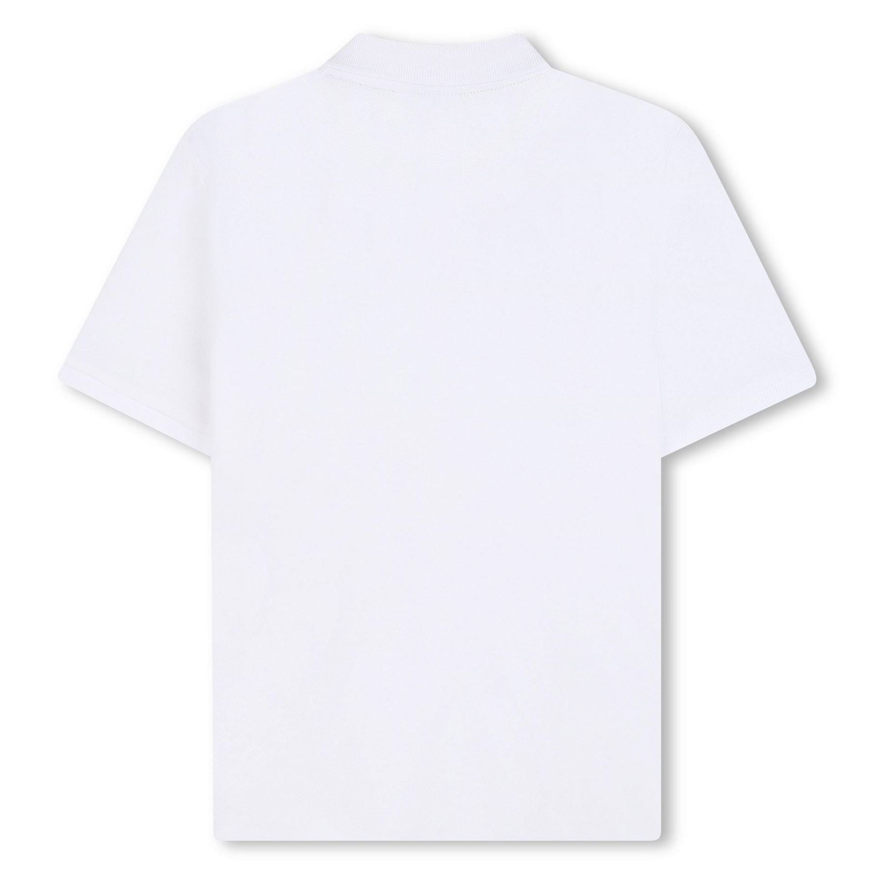 Boss Striped Lightweight Short Sleeve Polo Shirt