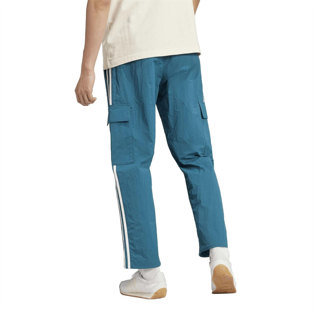adidas 3 Stripes Mid Rise Cargo Trousers