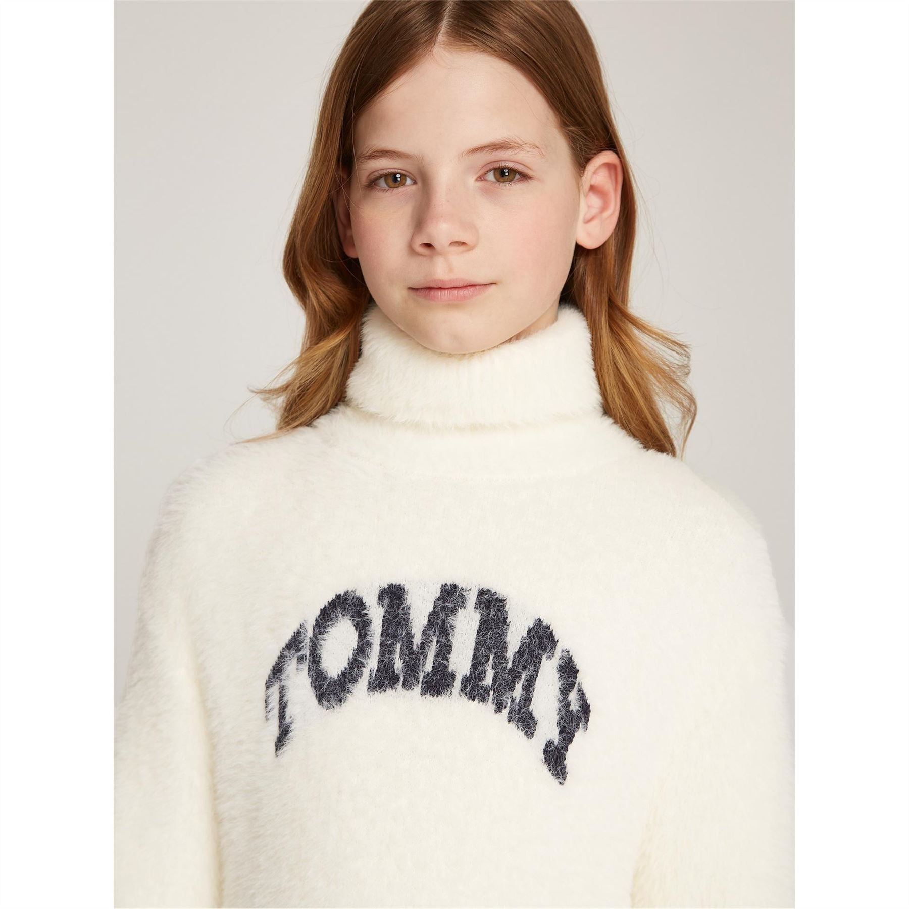 Tommy Hilfiger Fluffy Jumper Dress Juniors