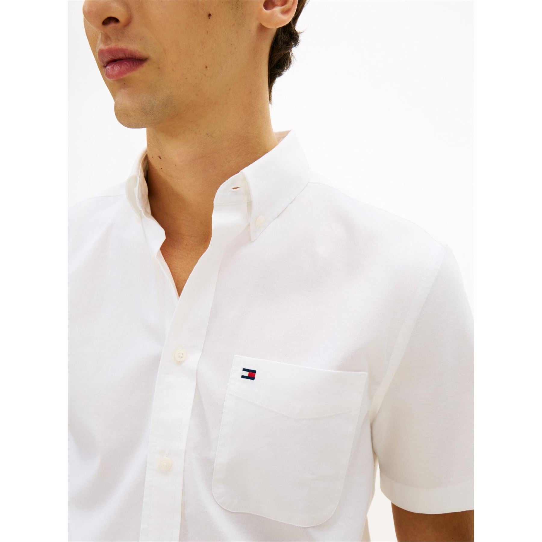 Tommy Hilfiger Short Sleeve Plain Shirt