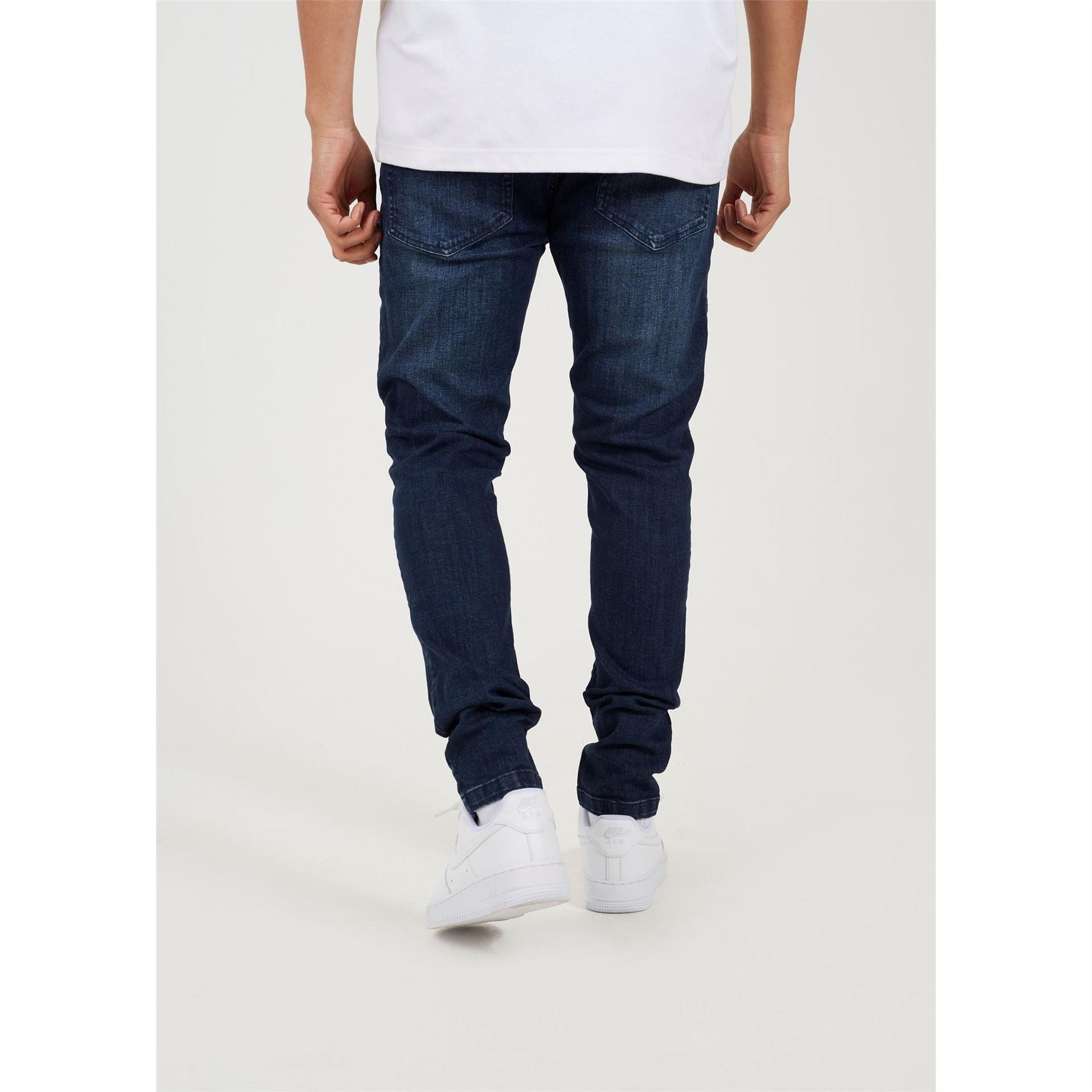 Brave Soul Blue Biker Jean