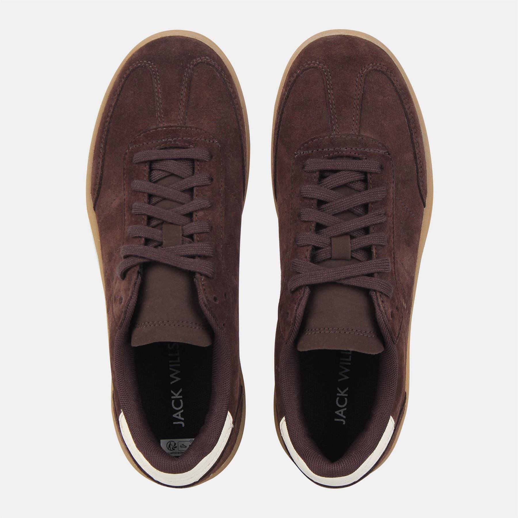 Jack Wills Suede Low Top Trainers