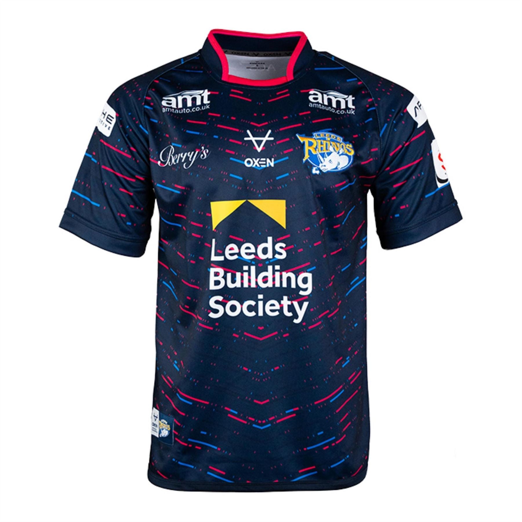OXEN Leeds Rhinos Replica Regular Fit Shirt