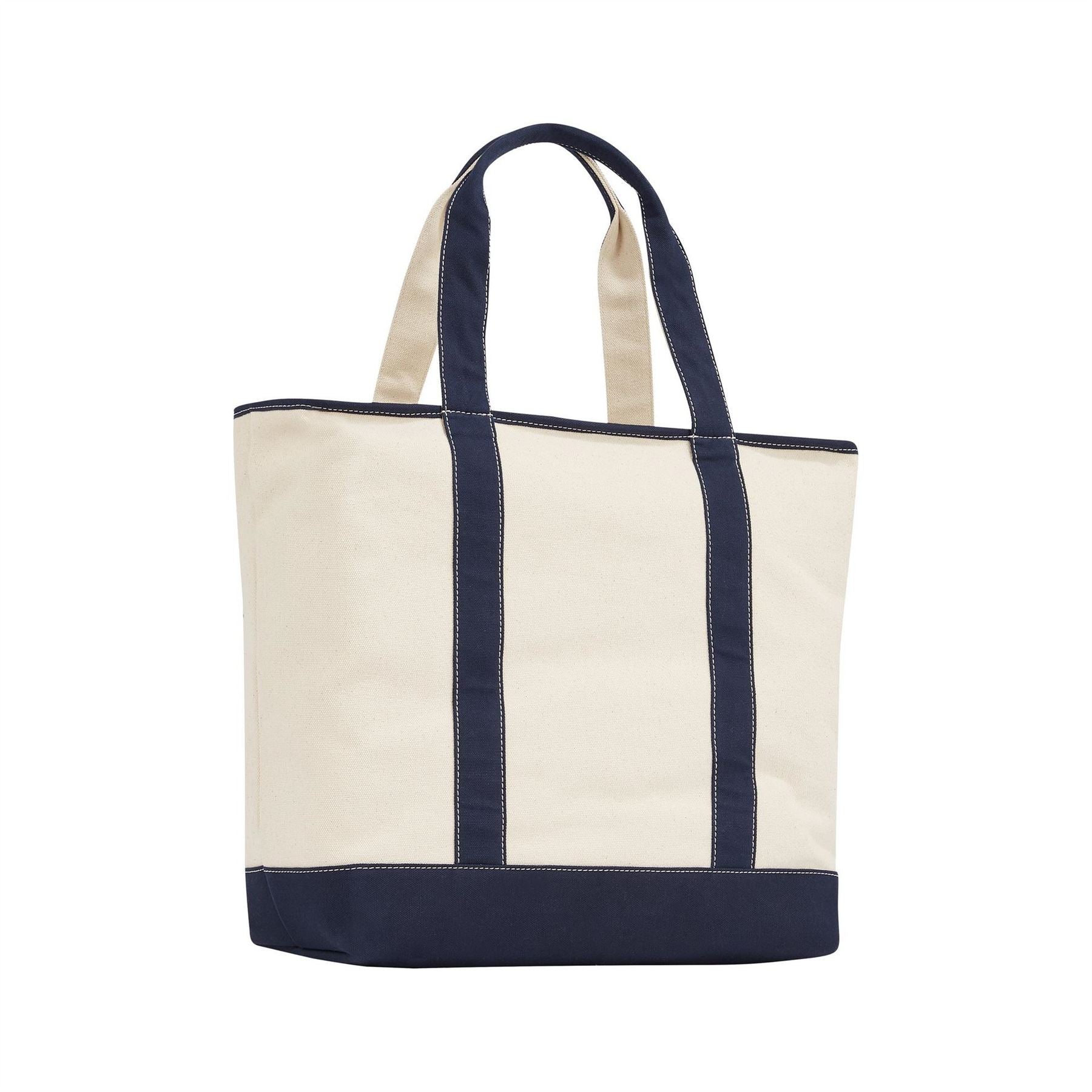 Tommy Hilfiger Summer Canvasas Color Block Tote with Logo