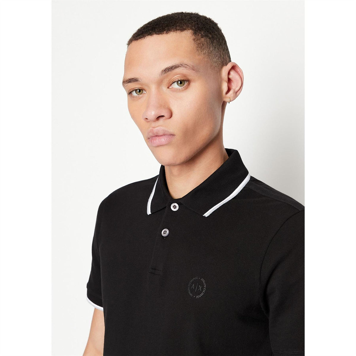 Armani Exchange Pique Polo Shirt