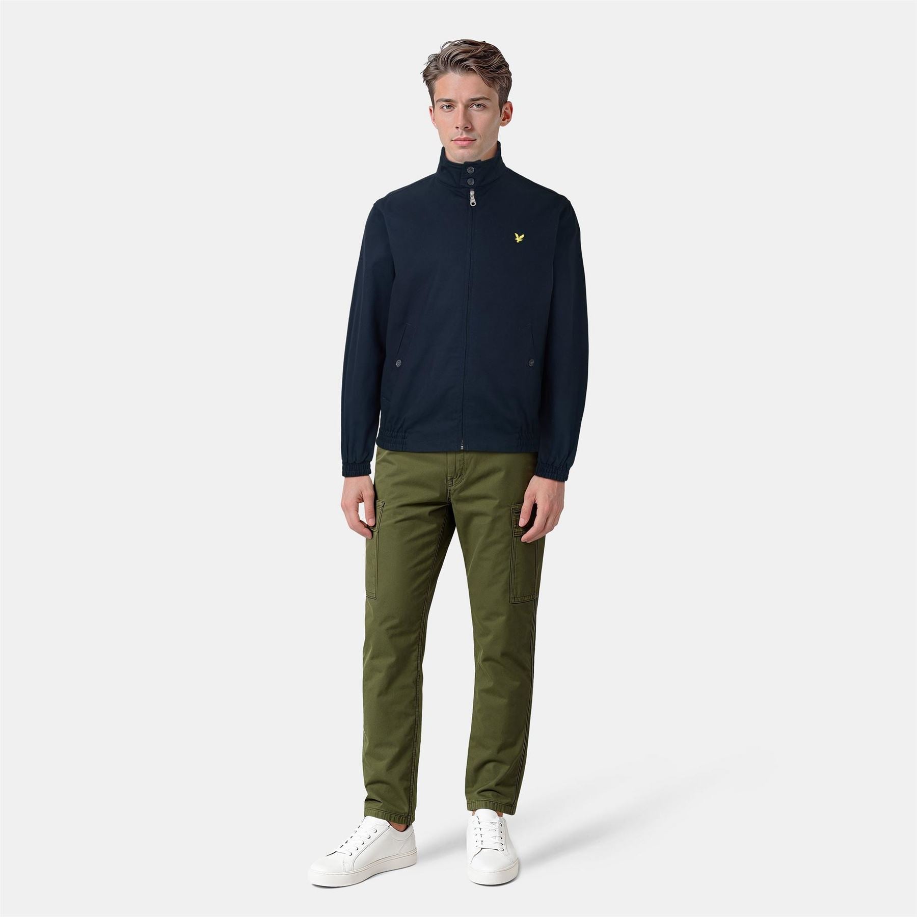 Lyle and Scott  Long Sleeve Zip Harrington Jacket