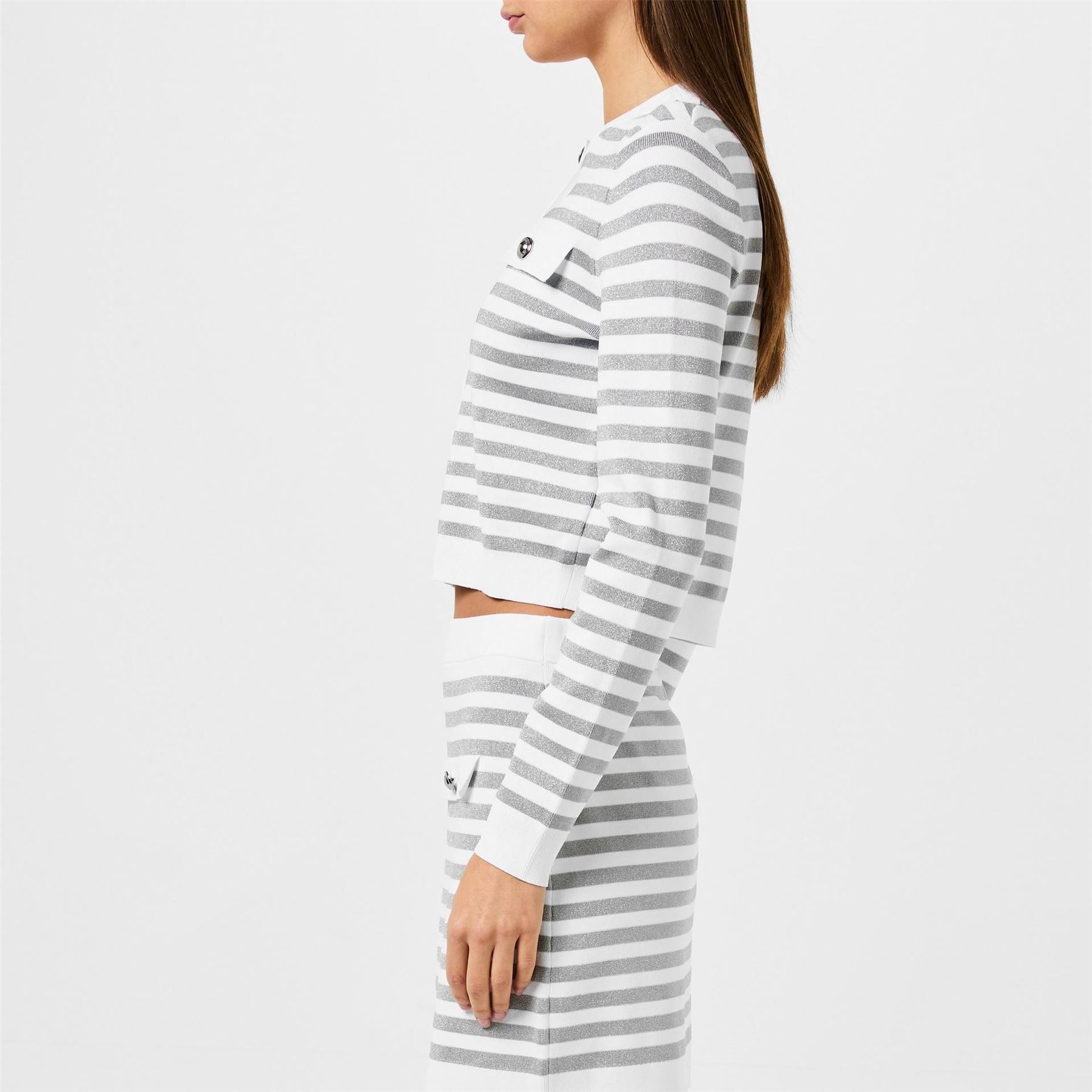 MICHAEL Michael Kors Zebra Cardigan