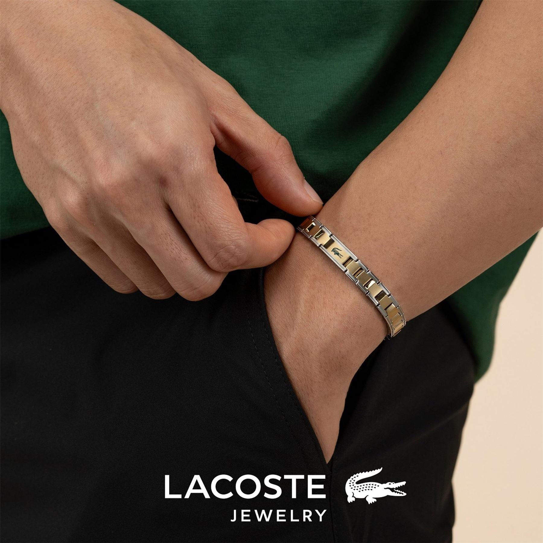 Lacoste Mens Metropole Edge  Bracelet