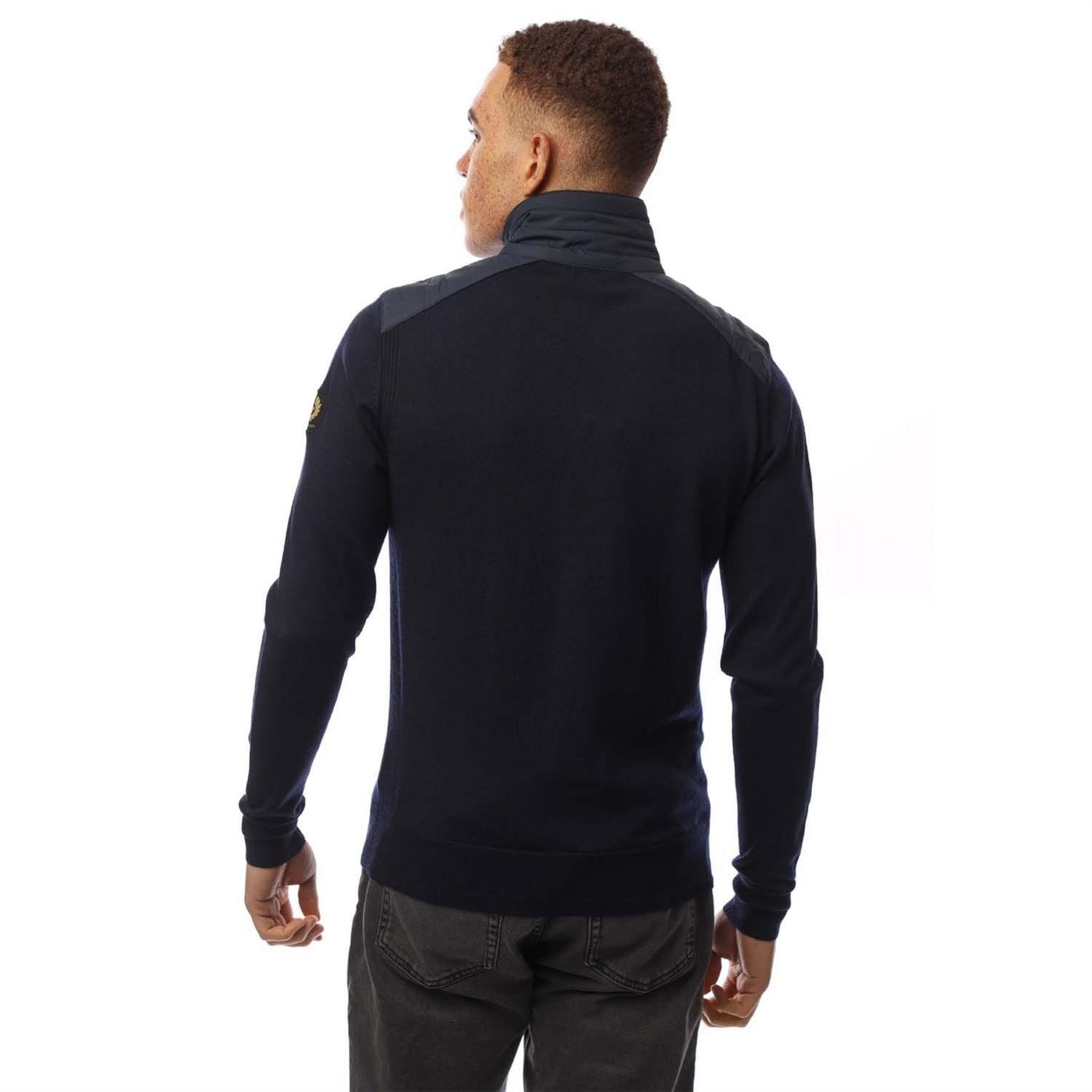 Belstaff Kilmington Quarter Zip Jumper