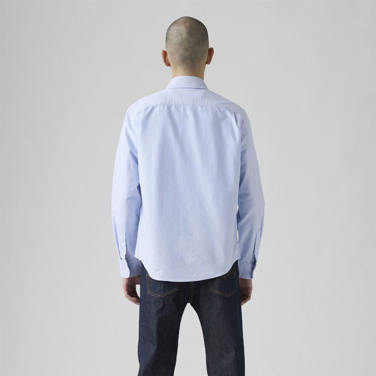 Levis Regular Fit Collared Neck Long Sleeve Shirt with Chest Pocket