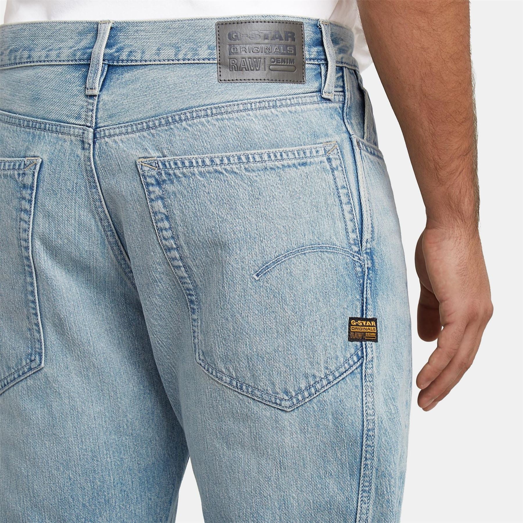 G Star Gstar Contour Straight Leg Jeans