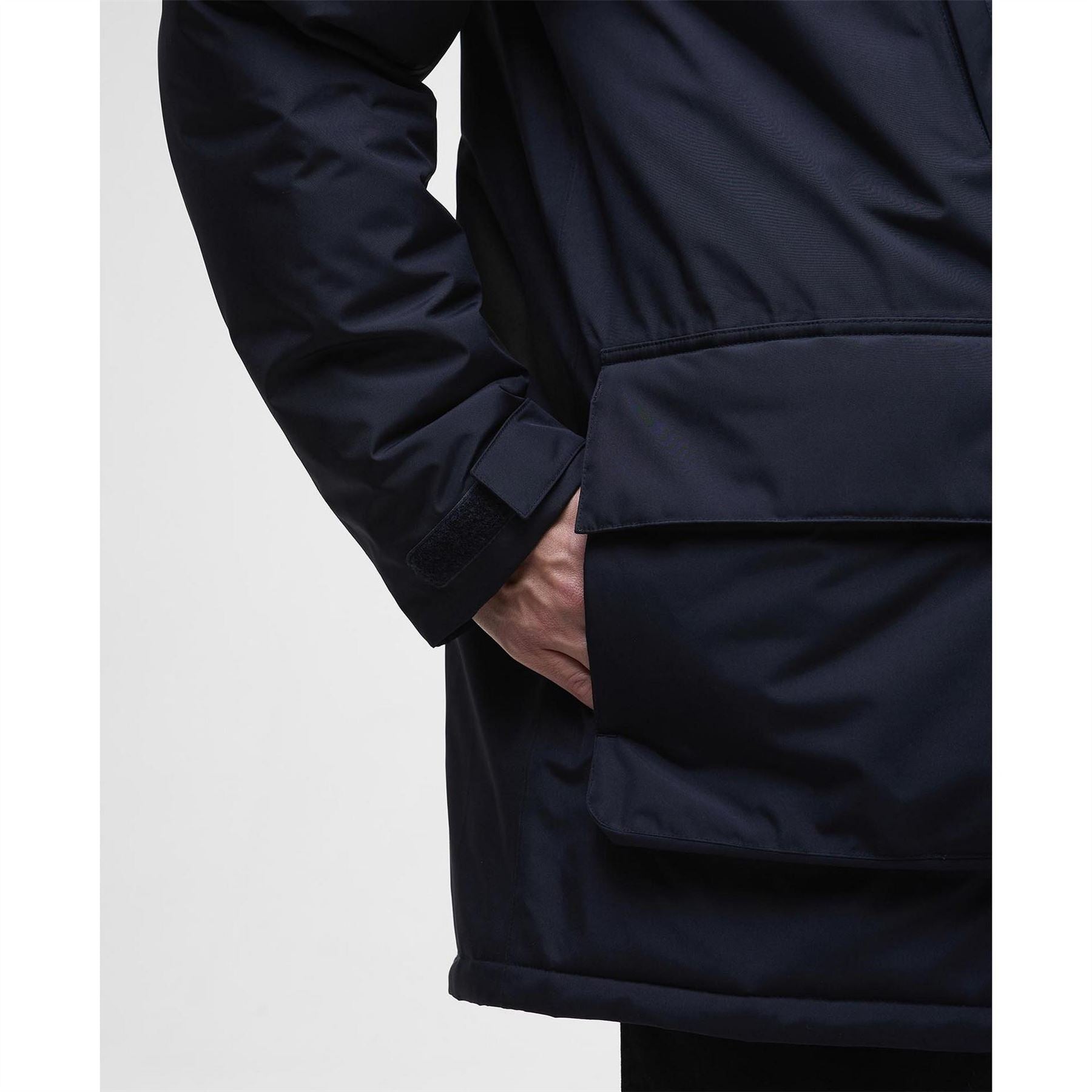 Barbour International Willett Waterproof Hooded Long Sleeve Rain Anorak
