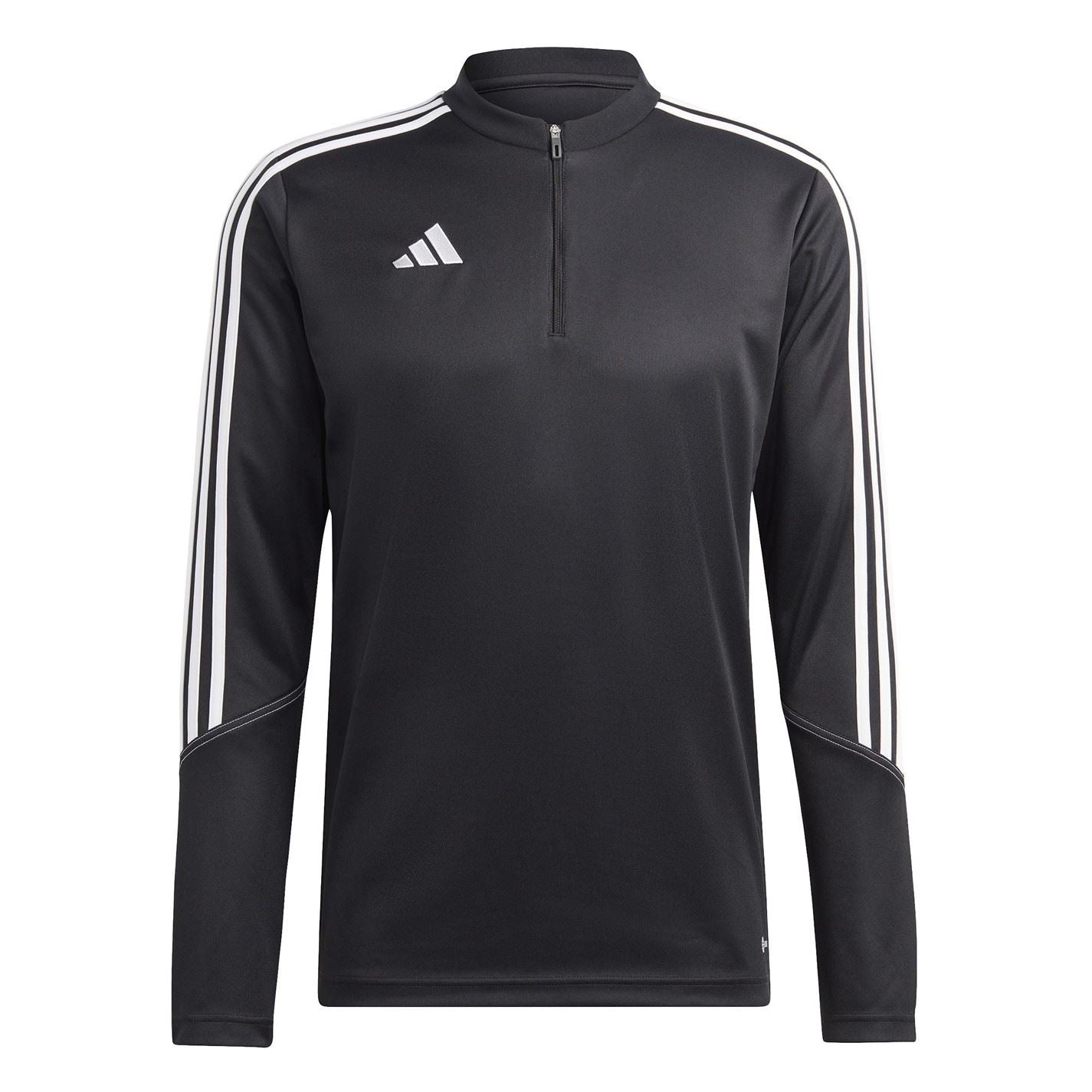 adidas Tiro23 Zip Neck Athletic Sweatshirt