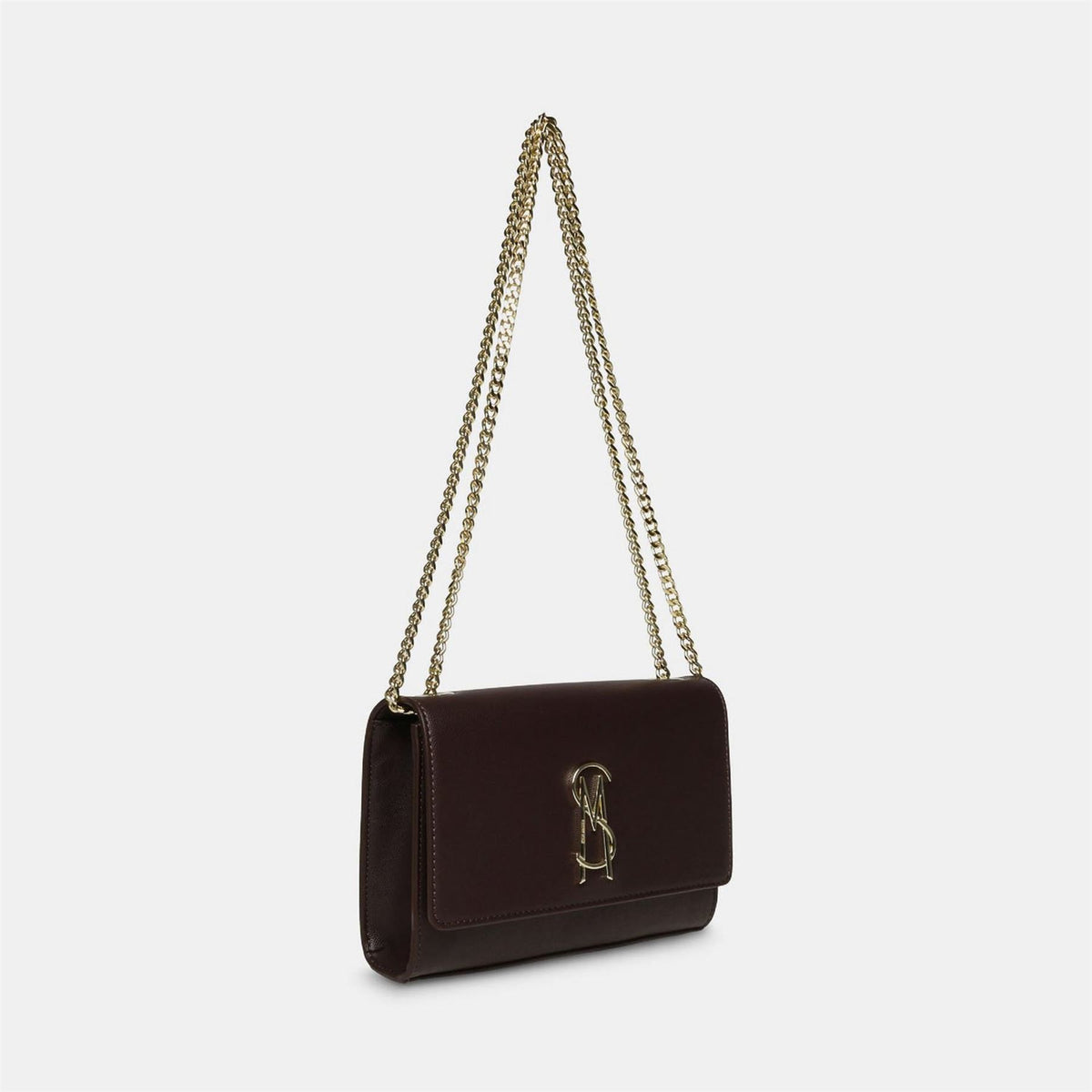 Steve Madden Bramone Cross Body Bag with Chain and Gold Hardware