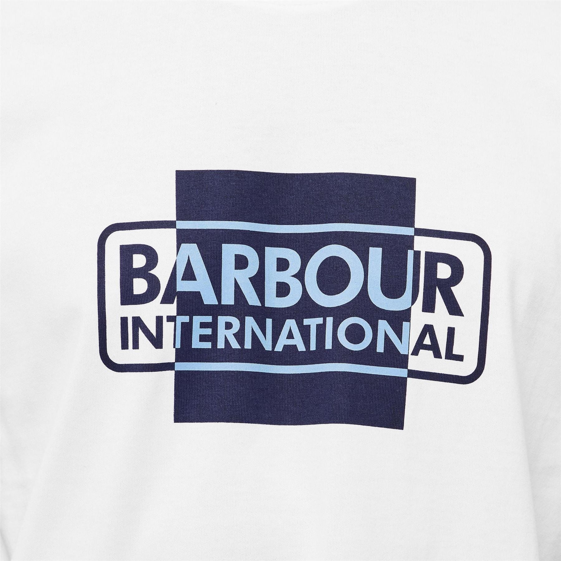 Barbour International Sleeved Cotton Divide T-Shirt