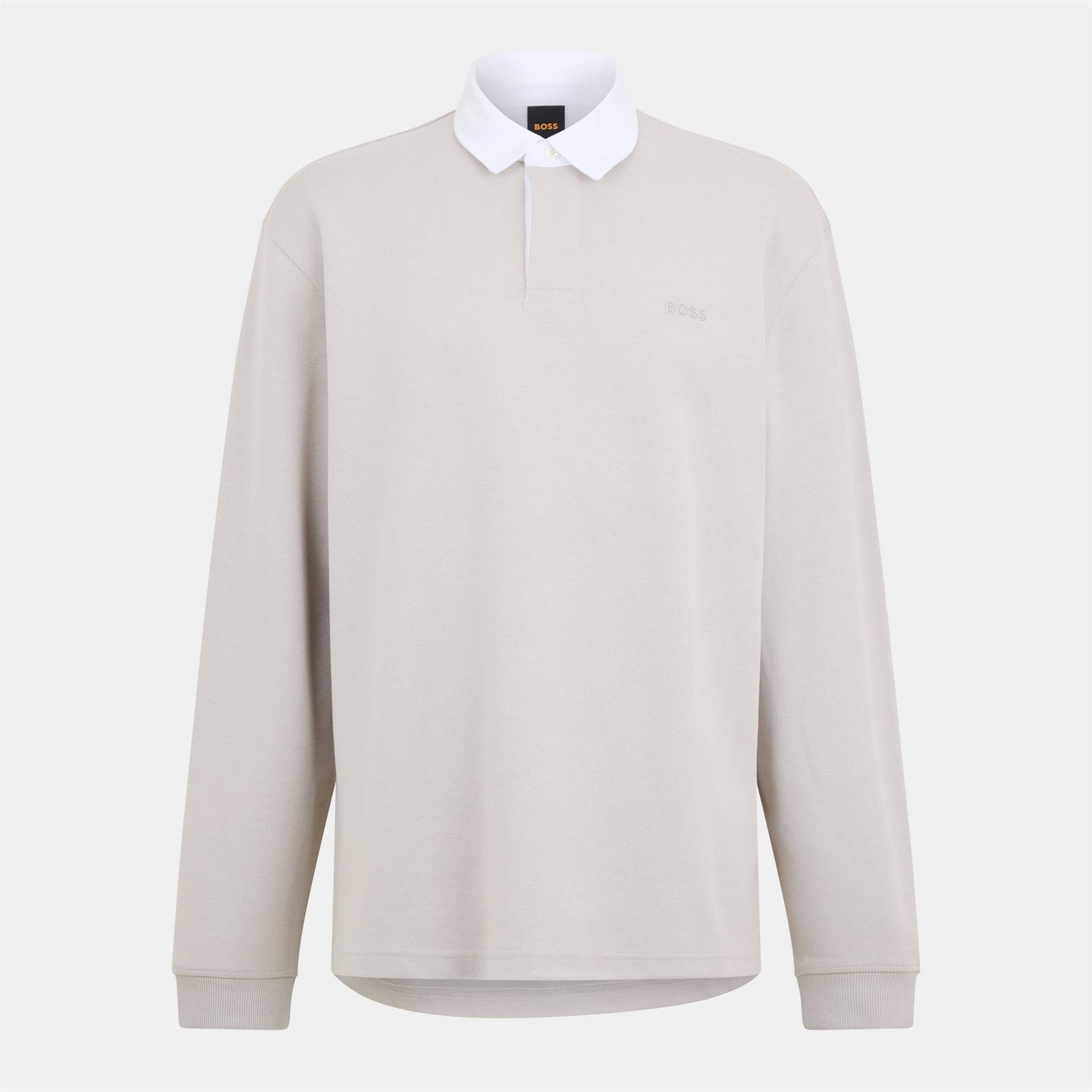 Boss BOSS ORANGE Exis Long Sleeve Rugby Shirt