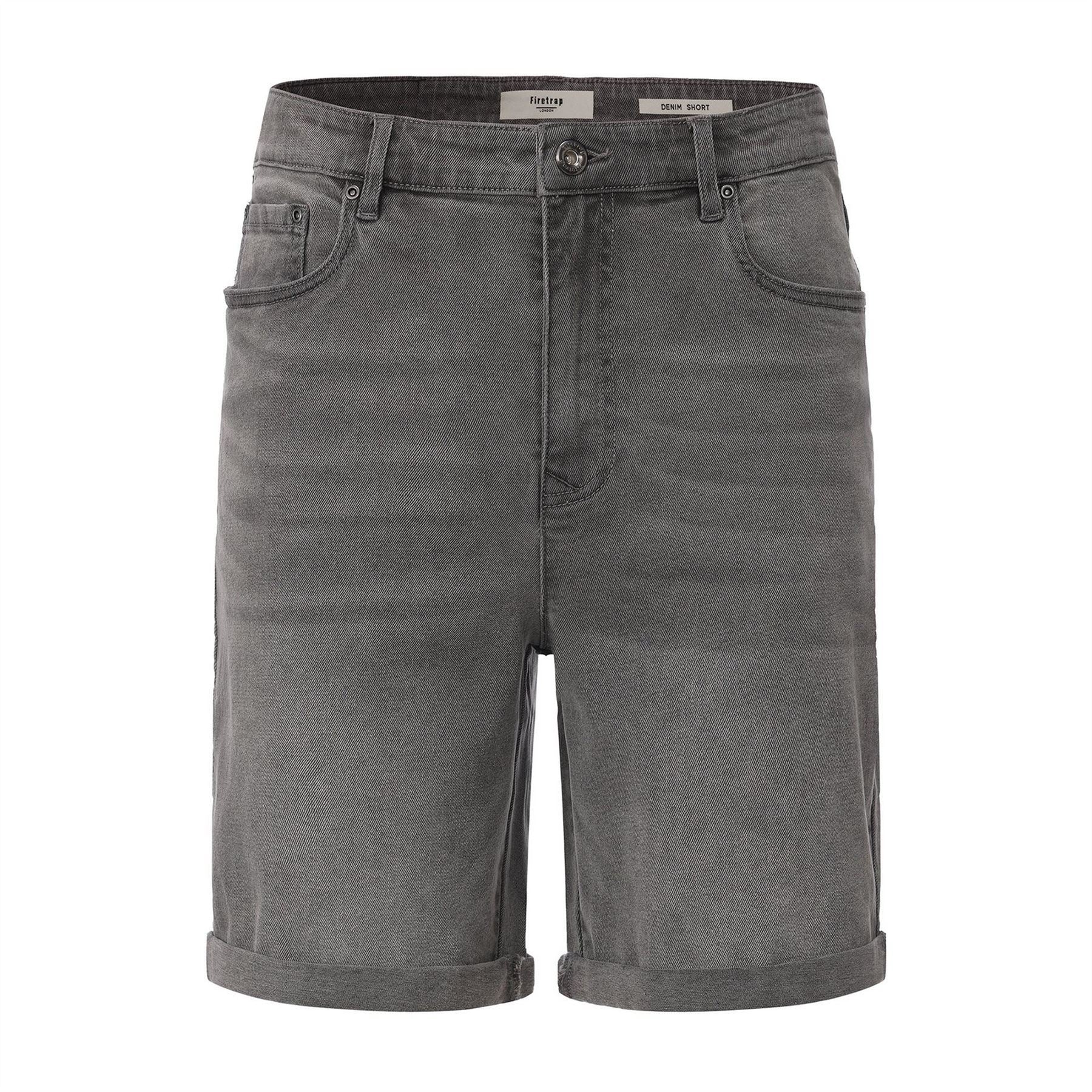Firetrap Cotton 5 Pocket Denim Shorts