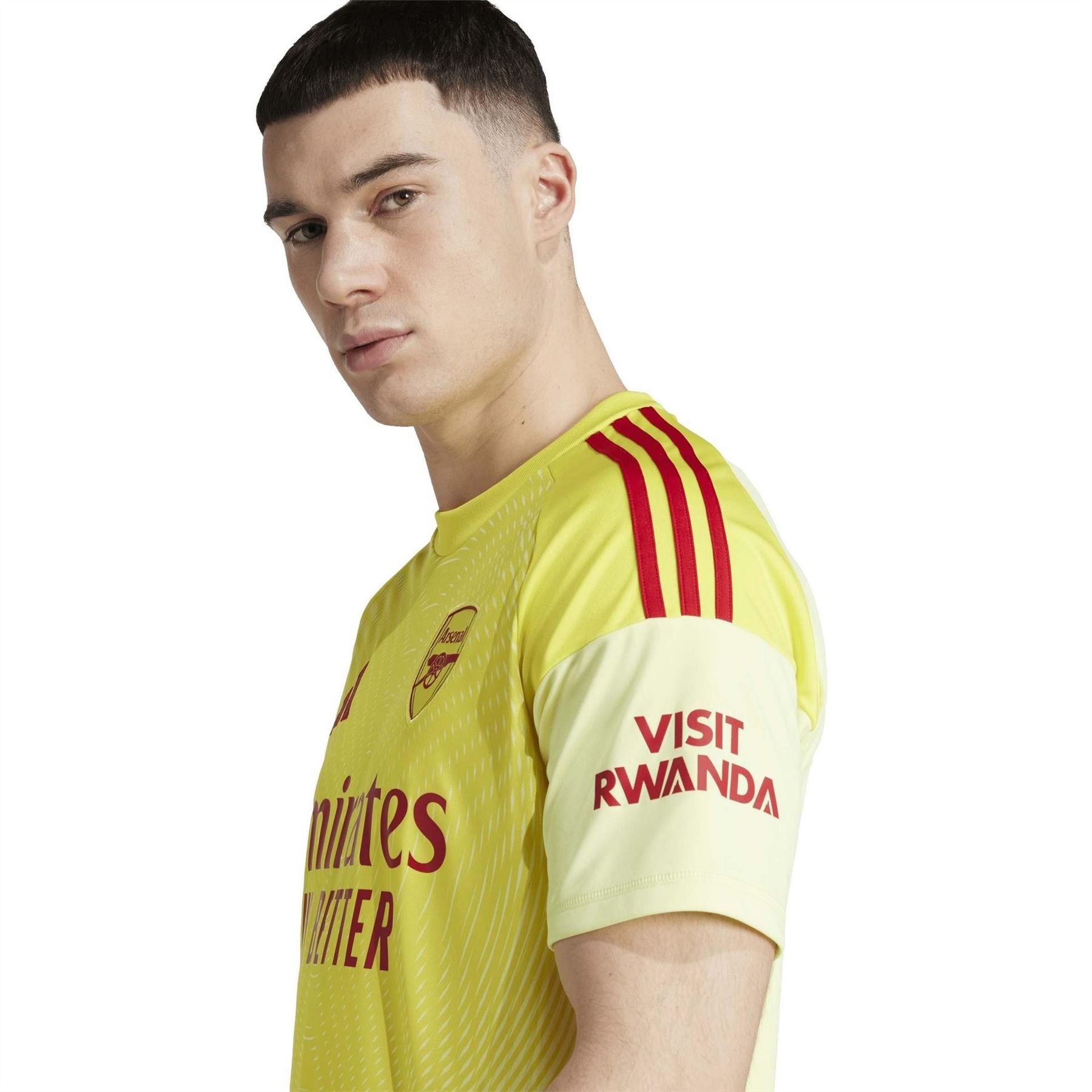 adidas Mens Arsenal Goalkeeper Home Kit 2025 2026