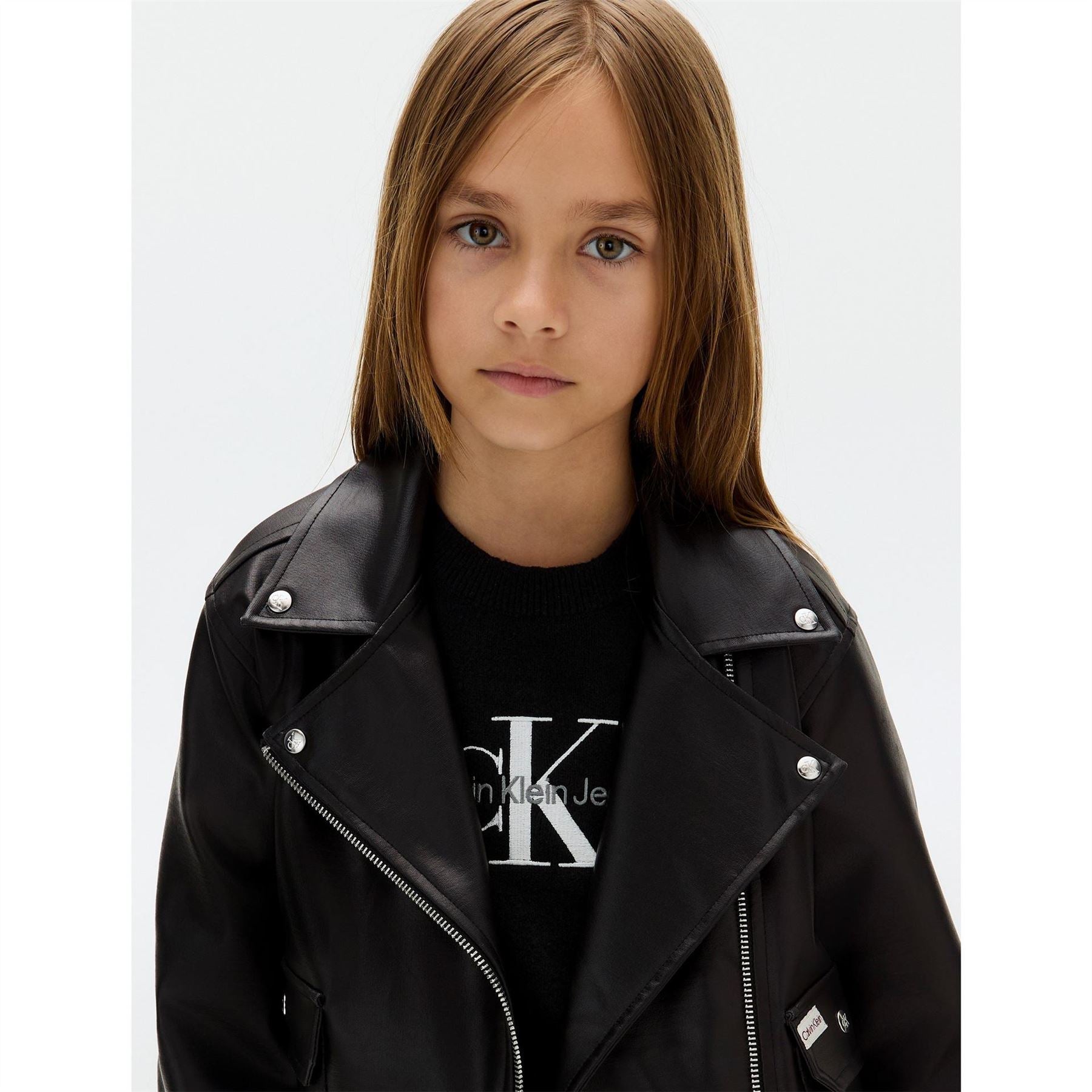 Calvin Klein Jeans Faux Leather Jacket