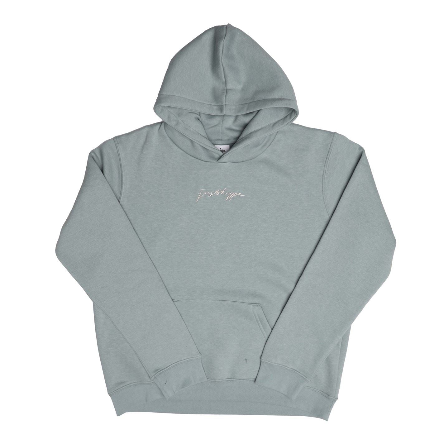 Hype Regular Fit Hooded Lettering Sweatshirt