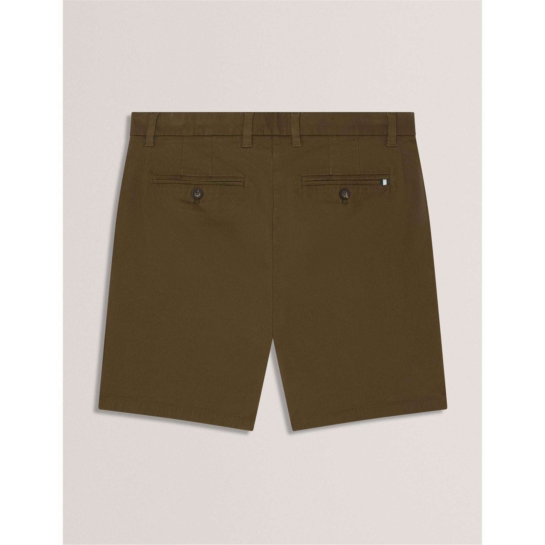 Ted Baker Solid Patterned Chino Shorts