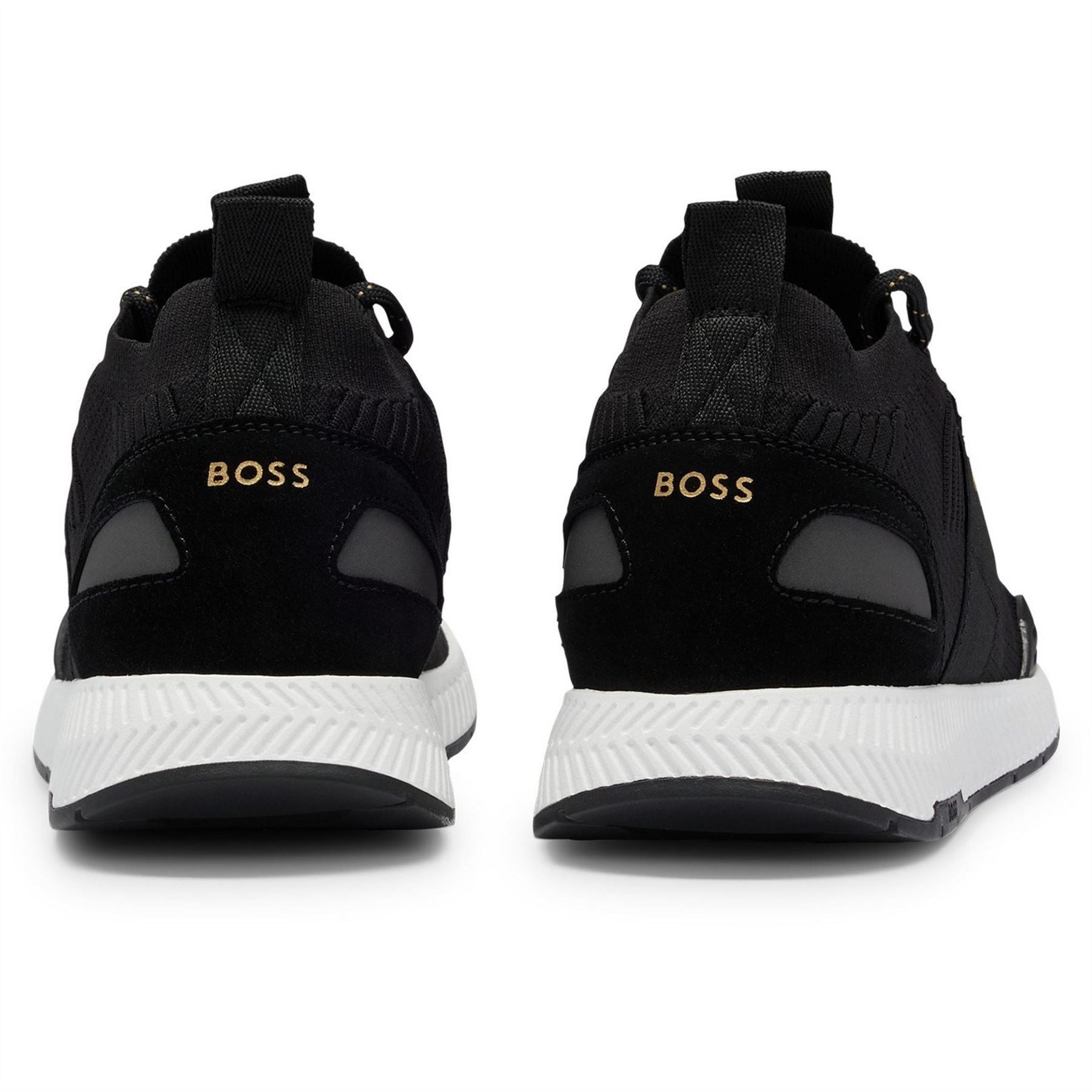 Boss Titanium Knit Trainers, Comfortable Design