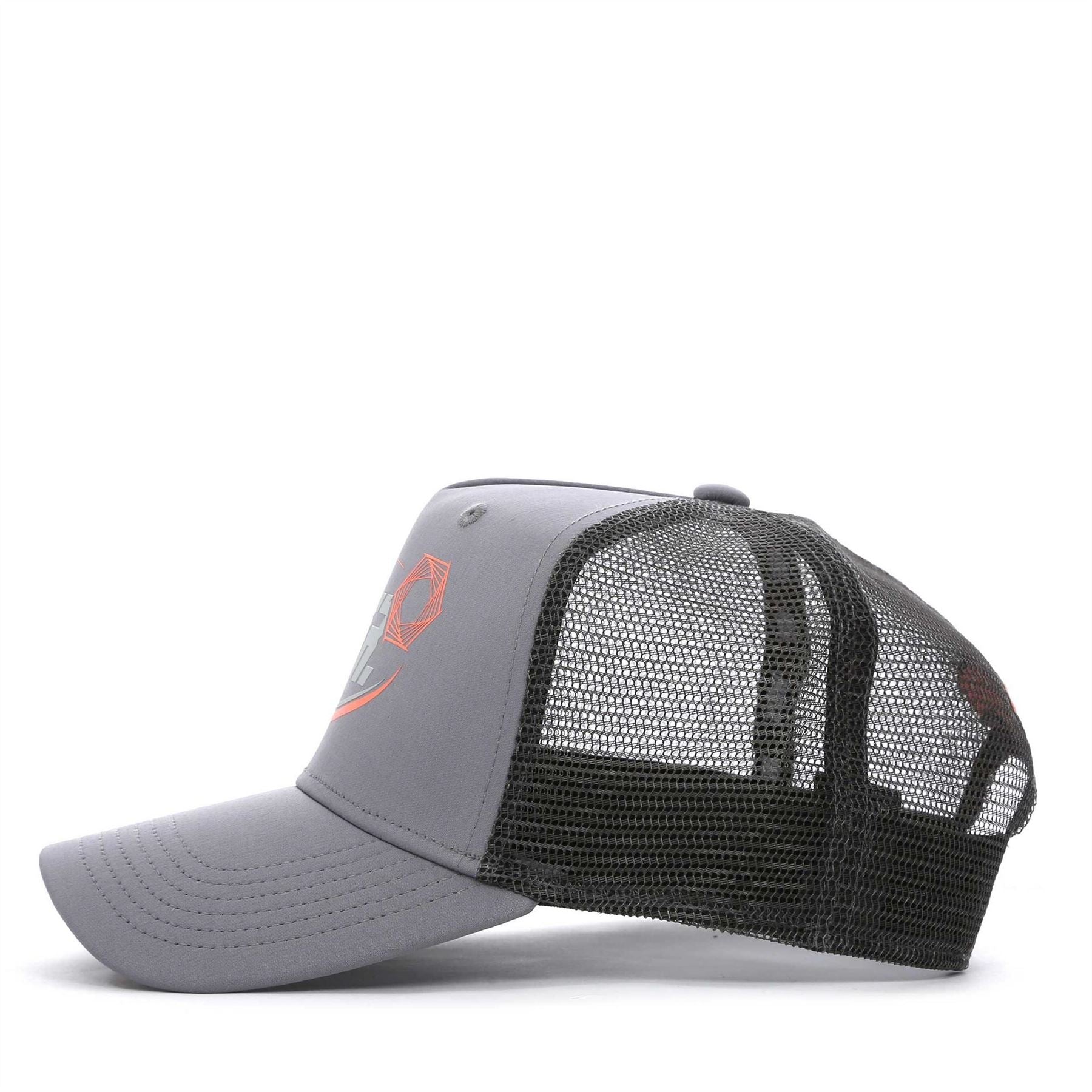 Societe Noir Sport Swoosh Trucker Cap