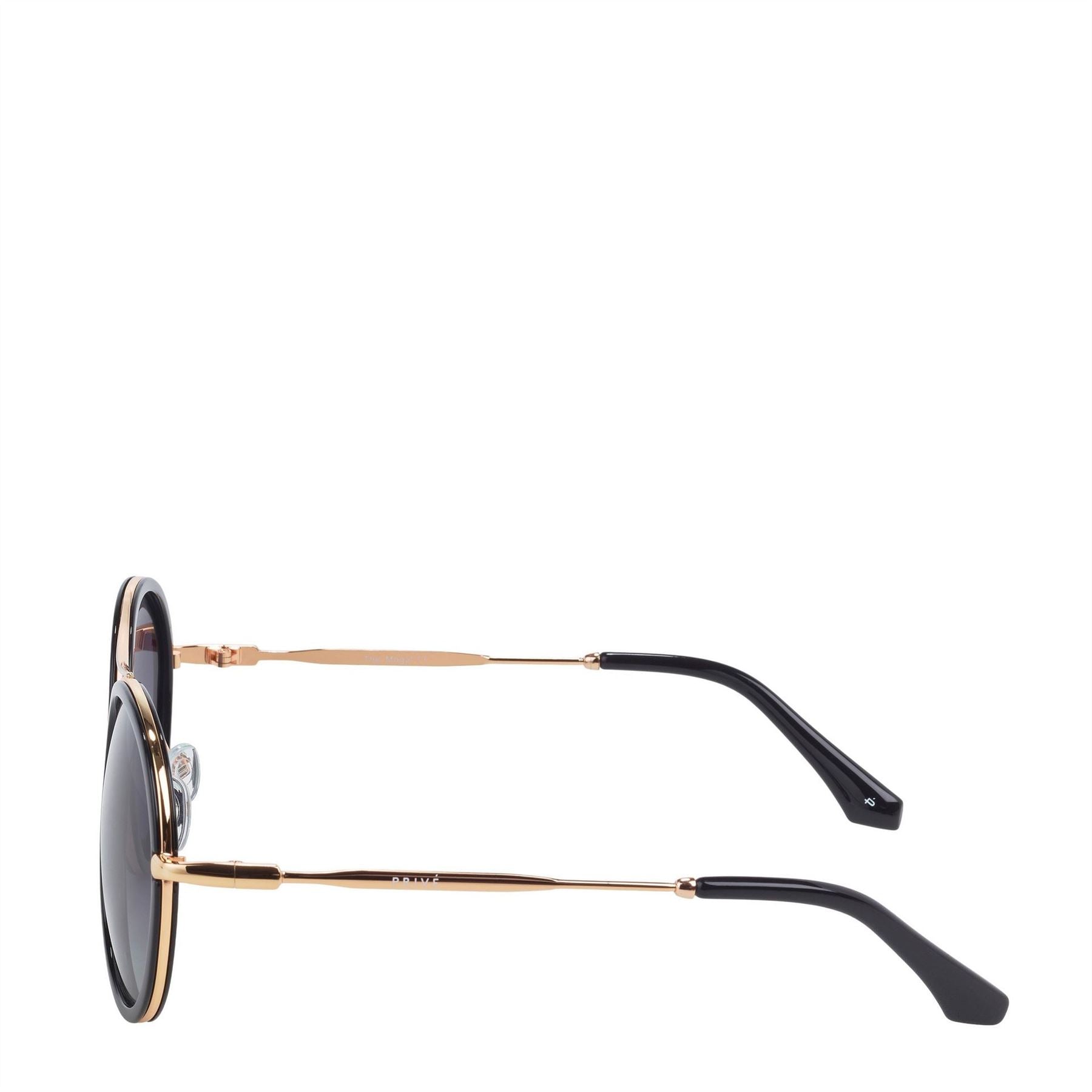 Prive Revaux The Mogul Round Full Rim Sunglasses