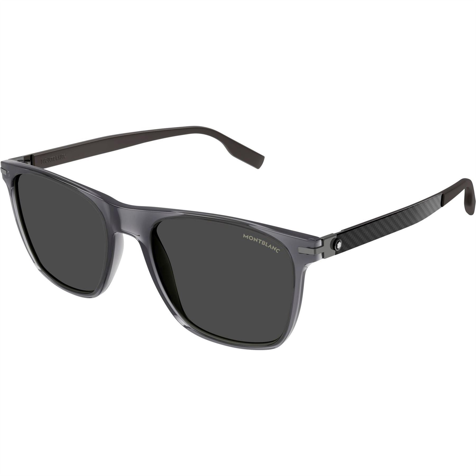 Montblanc Wayfarer Carbon Fibre Sunglasses