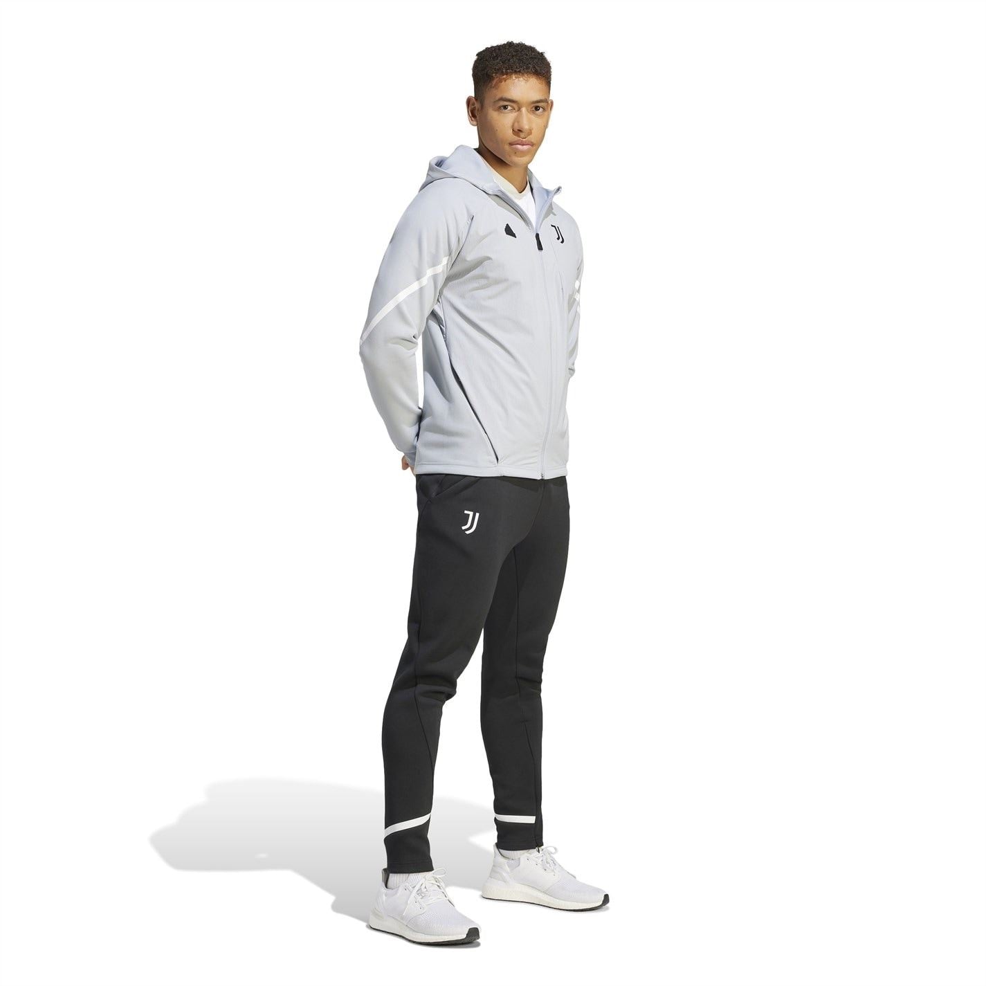 adidas Juventus Designed For Gameday Full Zip Hoodie Adults