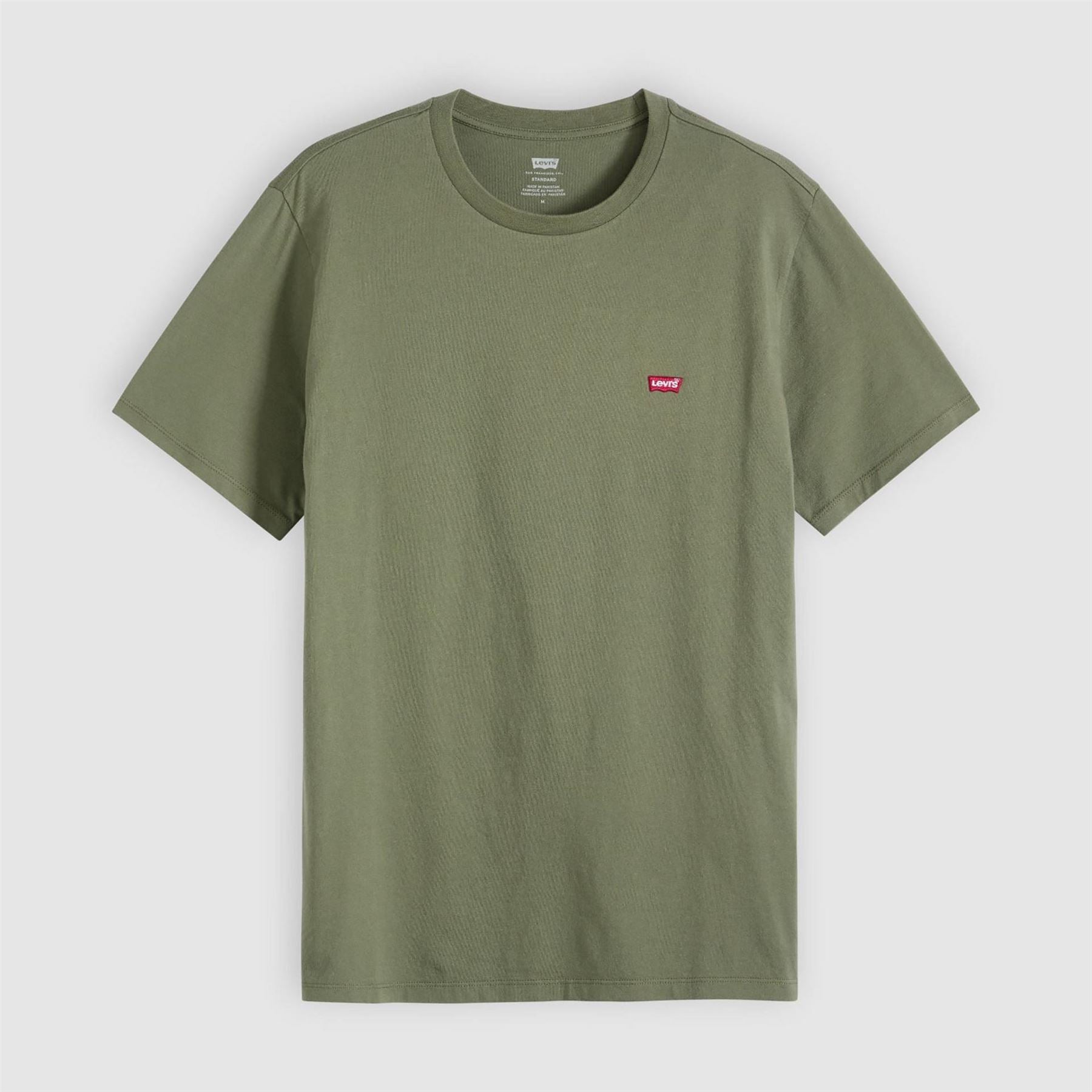 Levis Housemark Bold Logo Crew Neck Short Sleeve Jersey T-Shirt