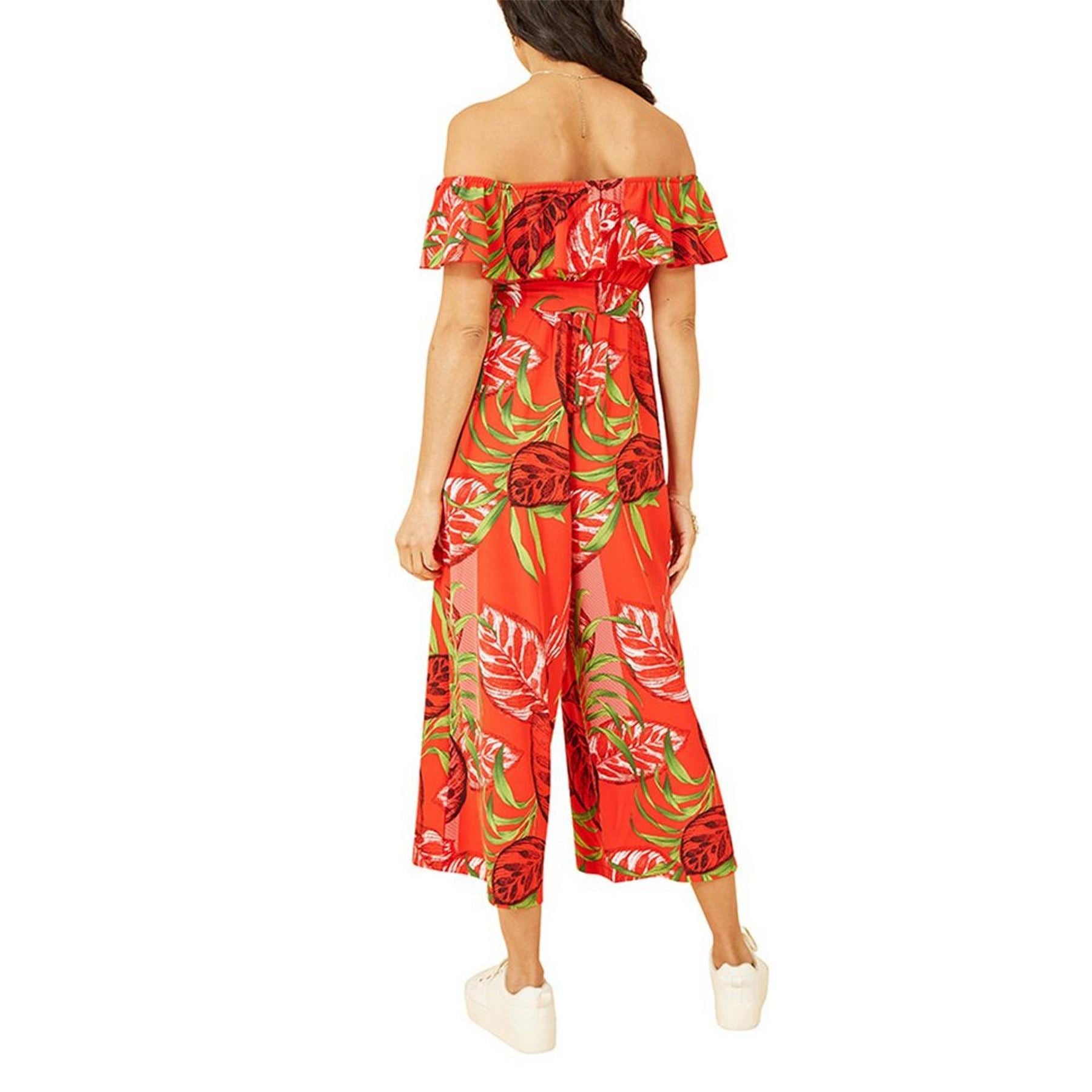 Mela London Bardo Off Shoulder Sleeveless Jumpsuit