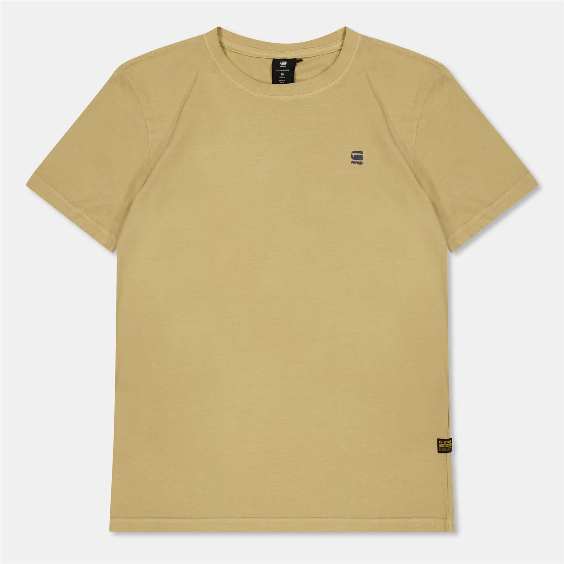 G Star Crew Neck Short Sleeve Jersey T-Shirt