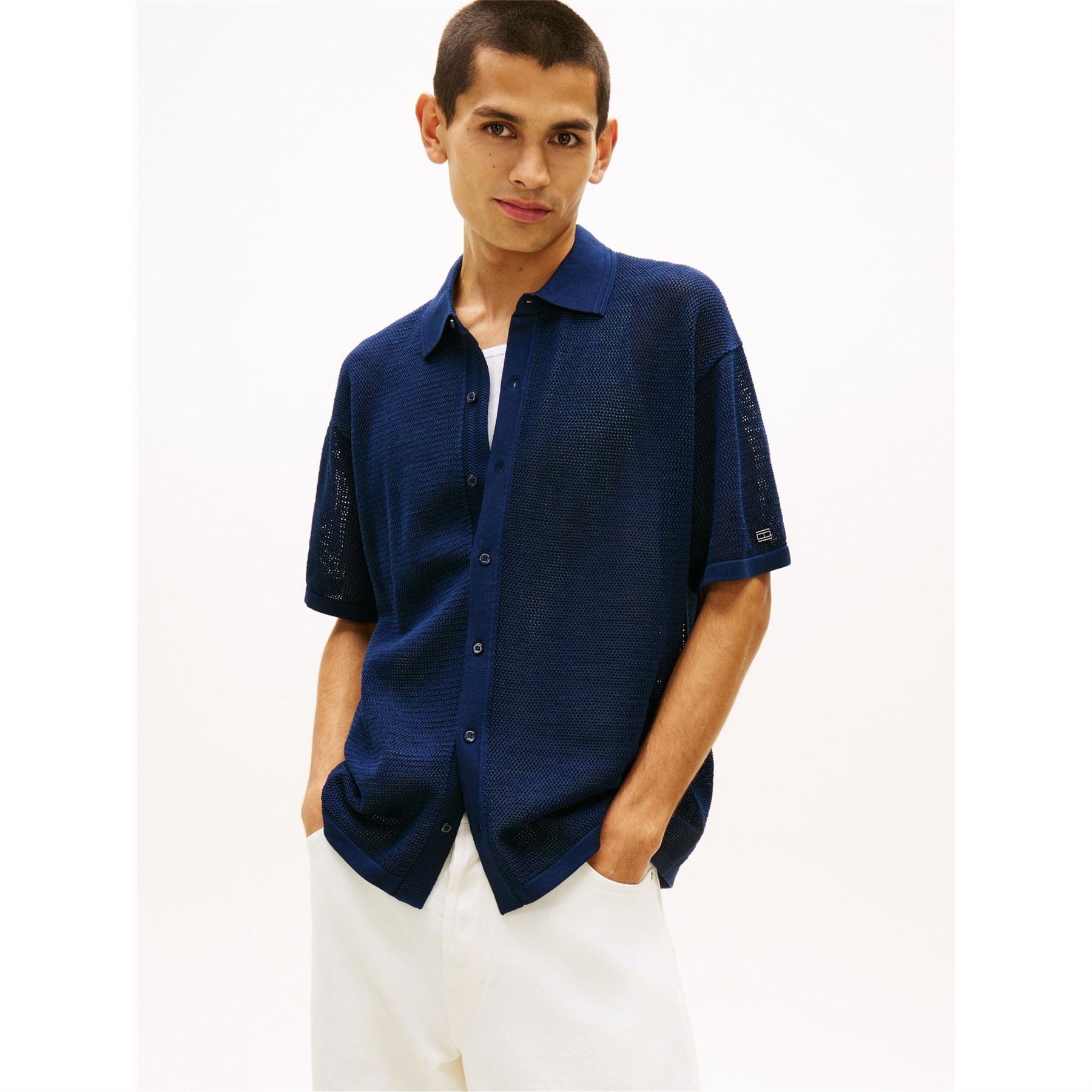 Tommy Hilfiger DC SSKnit Shrt Sn62