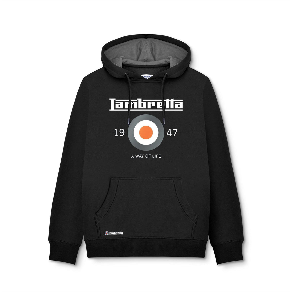 Lambretta Regular Fit Hooded Neck Sweatshirt
