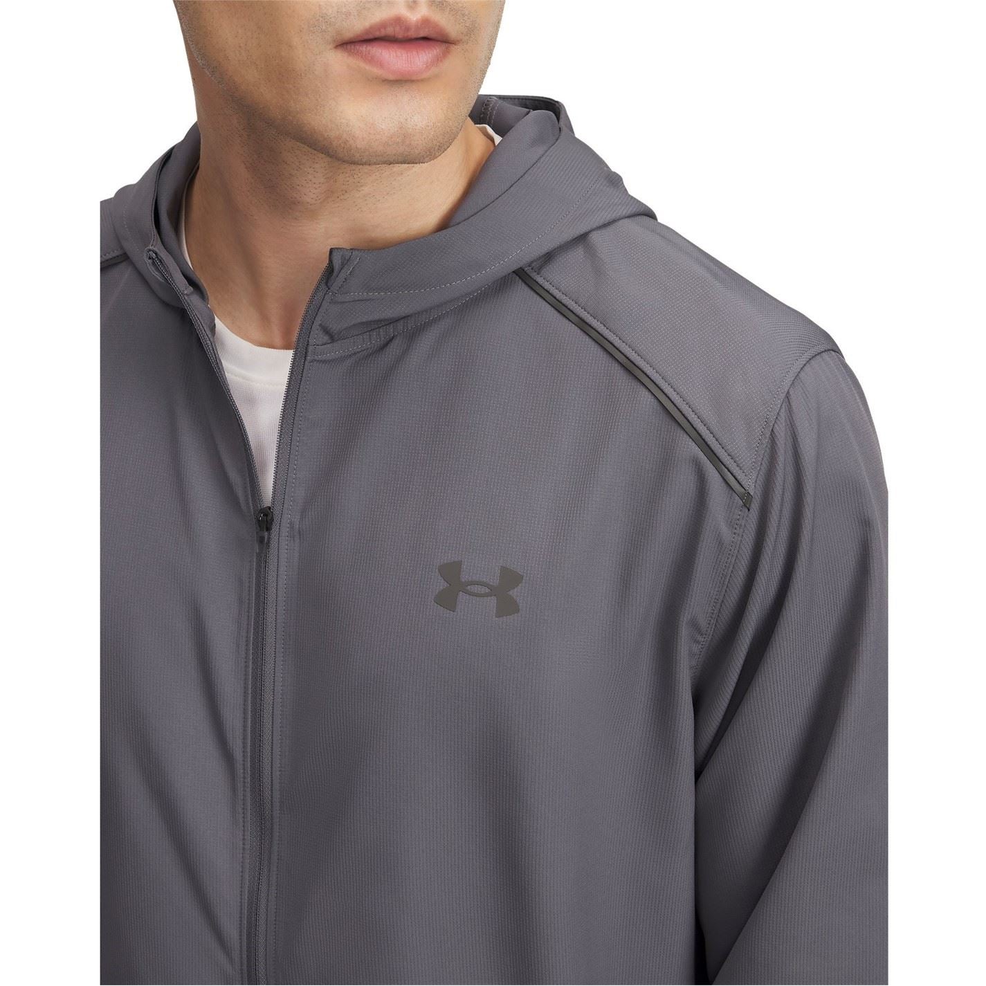 Under Armour  Storm Run Water And Wind Resistant Performance Running Jacket