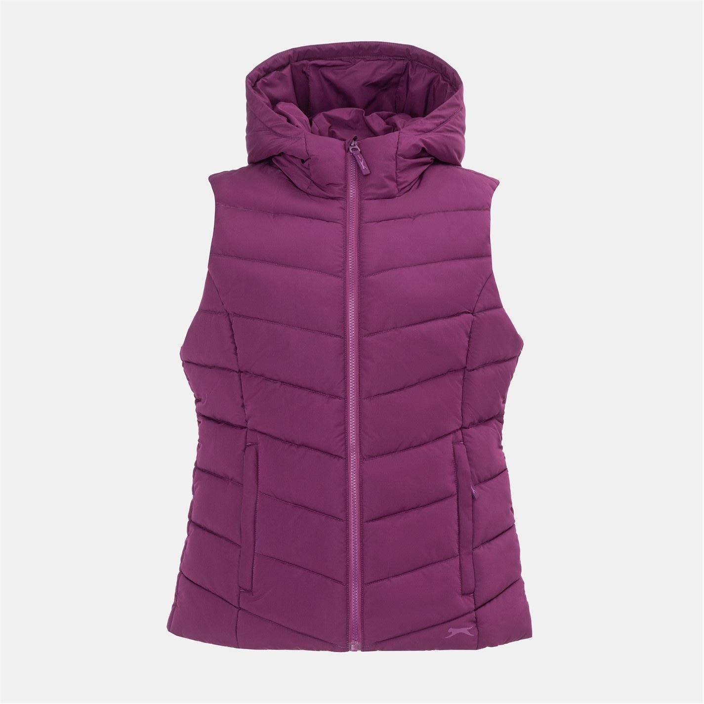 Slazenger Womens Padded Gilet With Fleece Lining
