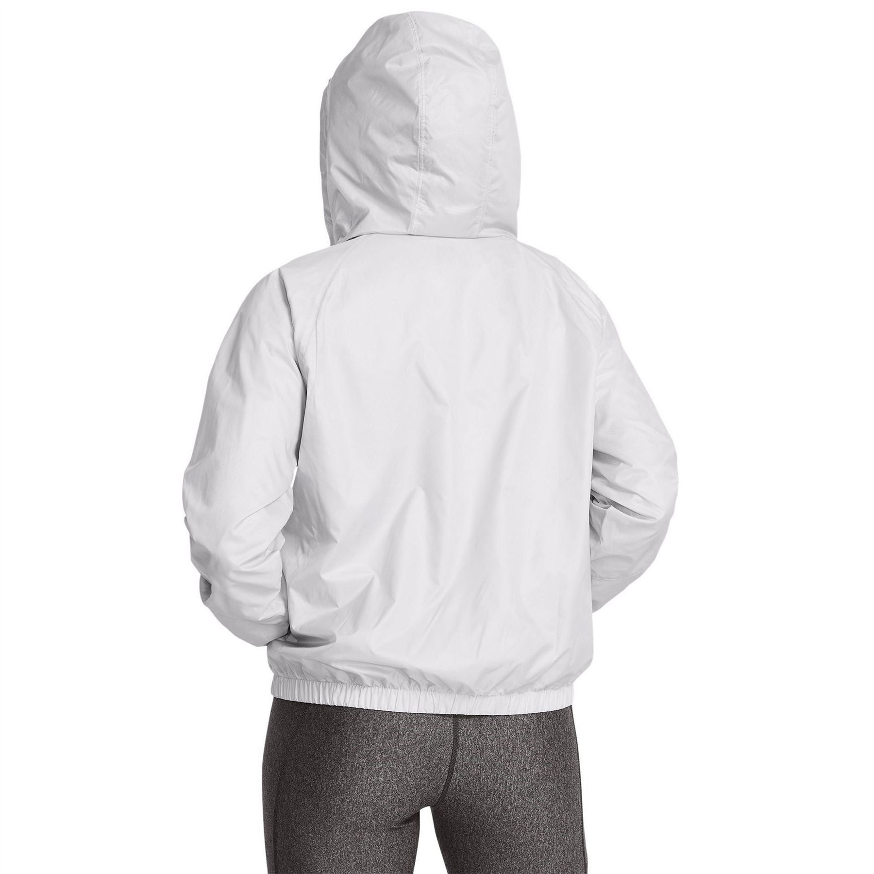 Under Armour Rival Sport Water Resistant Wind Resistant Long Sleeve Hooded Oversized Fit Windbreaker