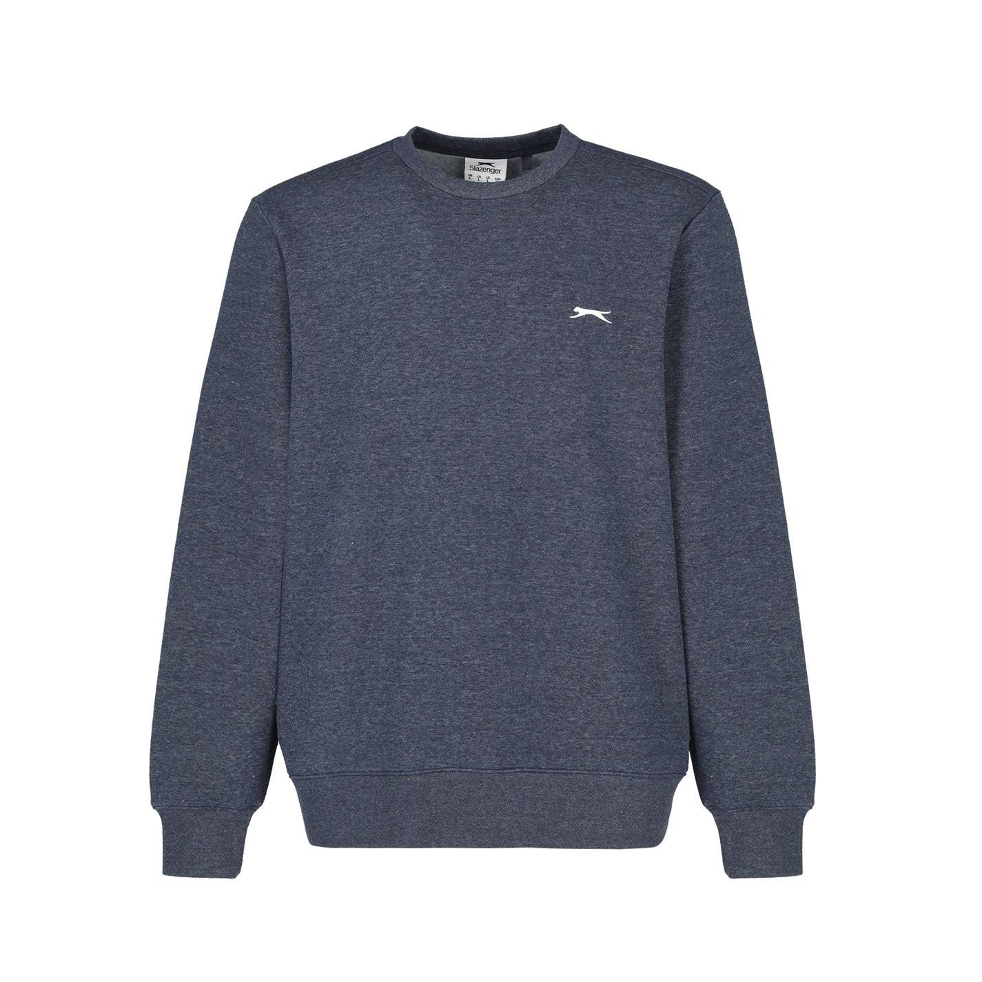 Slazenger Mens Fleece Crew Sweater
