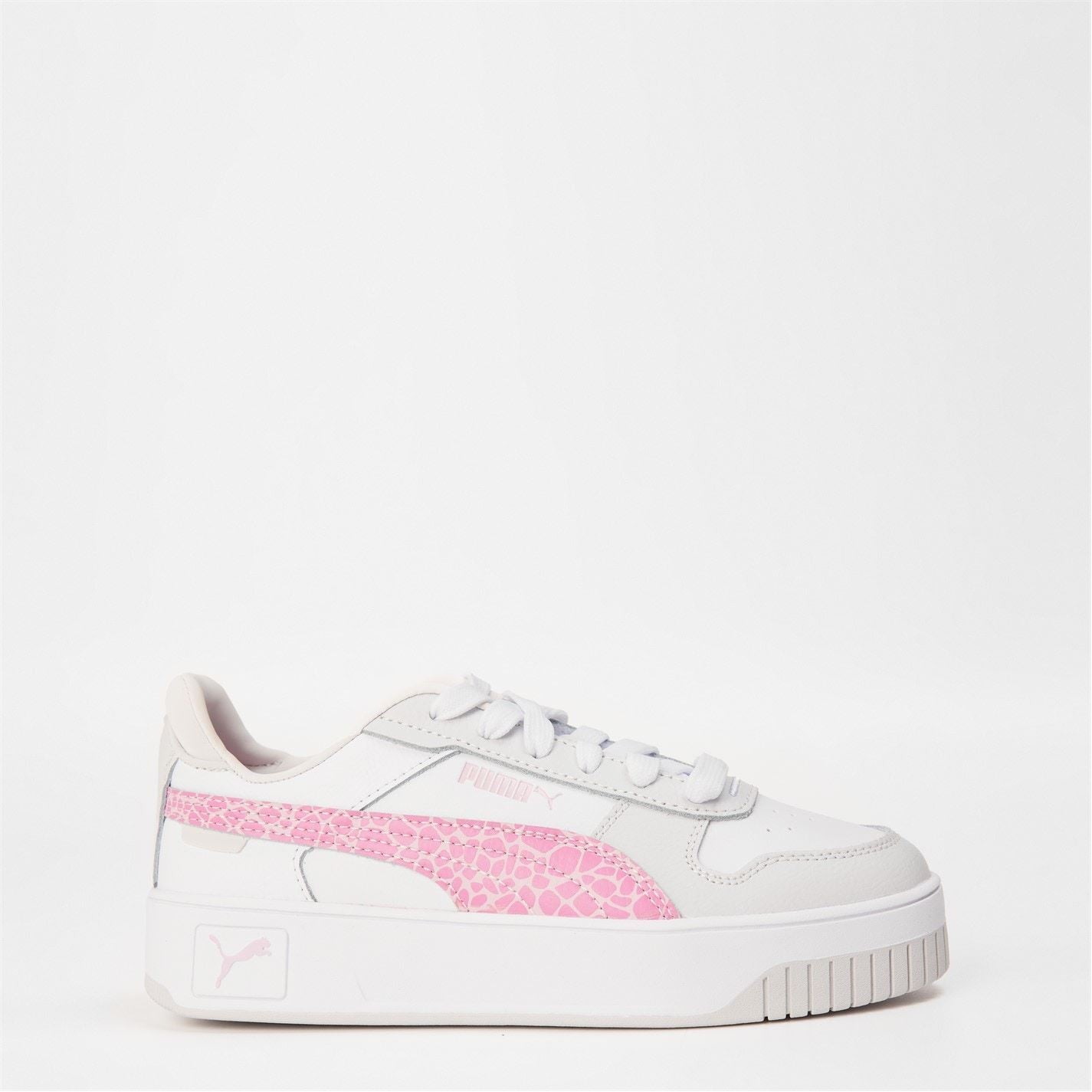 Puma Carina Street Jr Low Top Platform Trainers