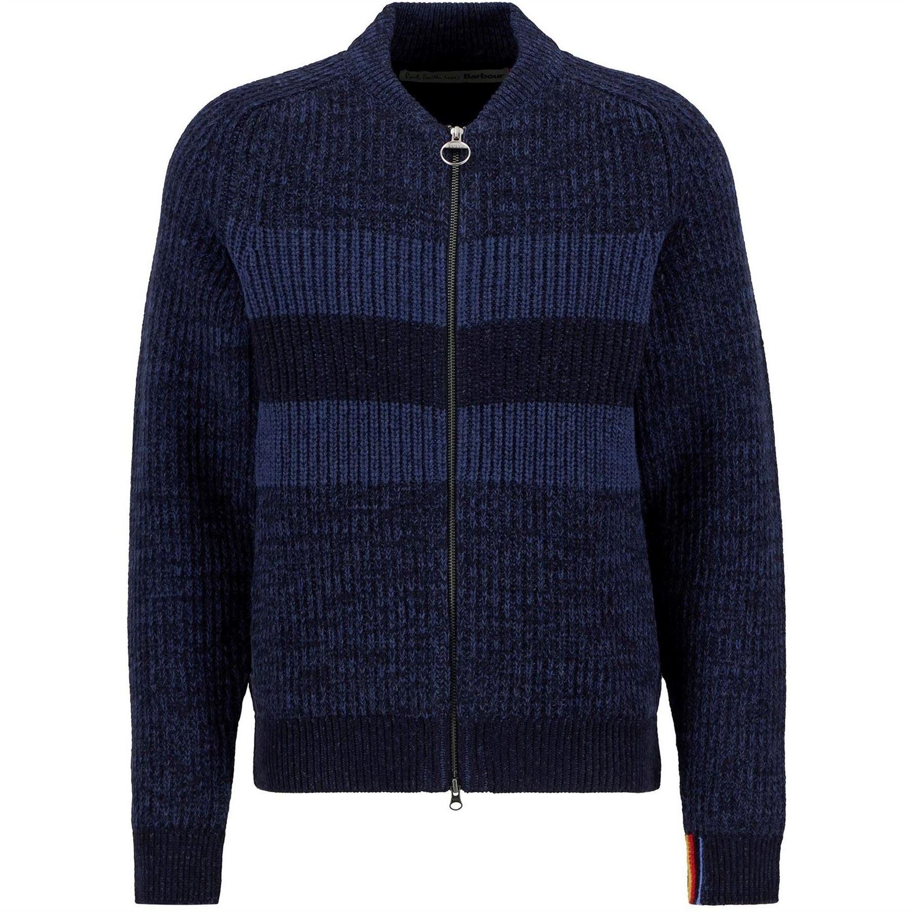 Paul Smith X Barbour Paul Smith Knitted Bomber Jacket