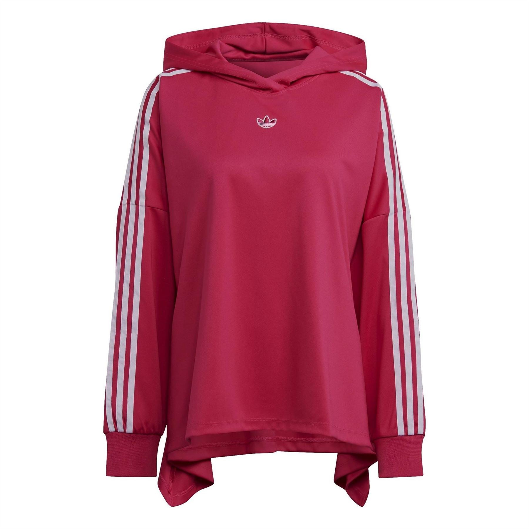 adidas Originals Hooded Relaxed Fit Long Sleeve Jacket