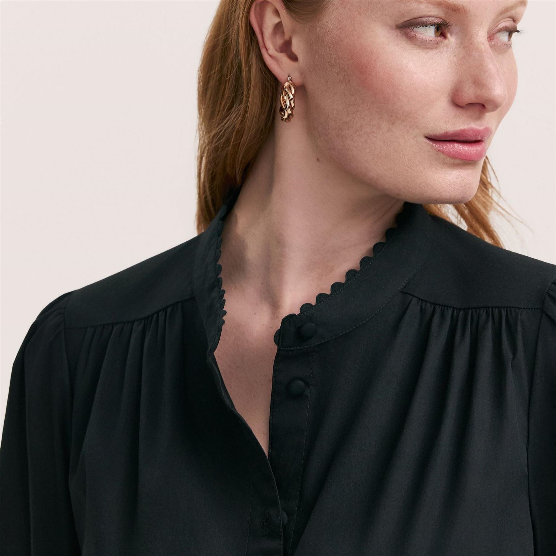 Finery Relaxed Fit Long Sleeve Shirt
