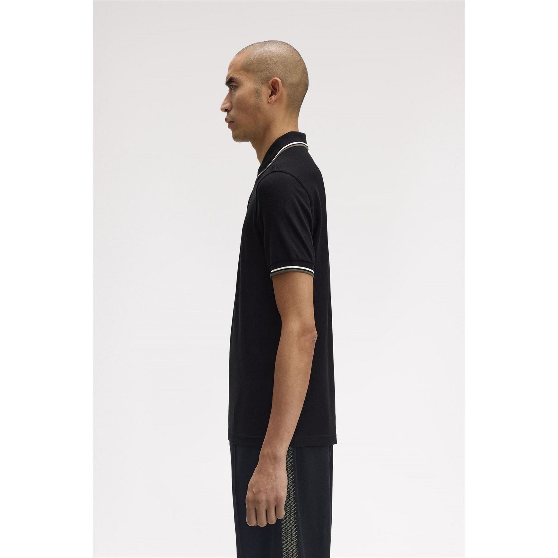 Fred Perry Sleeve Twin Tipped Polo Shirt